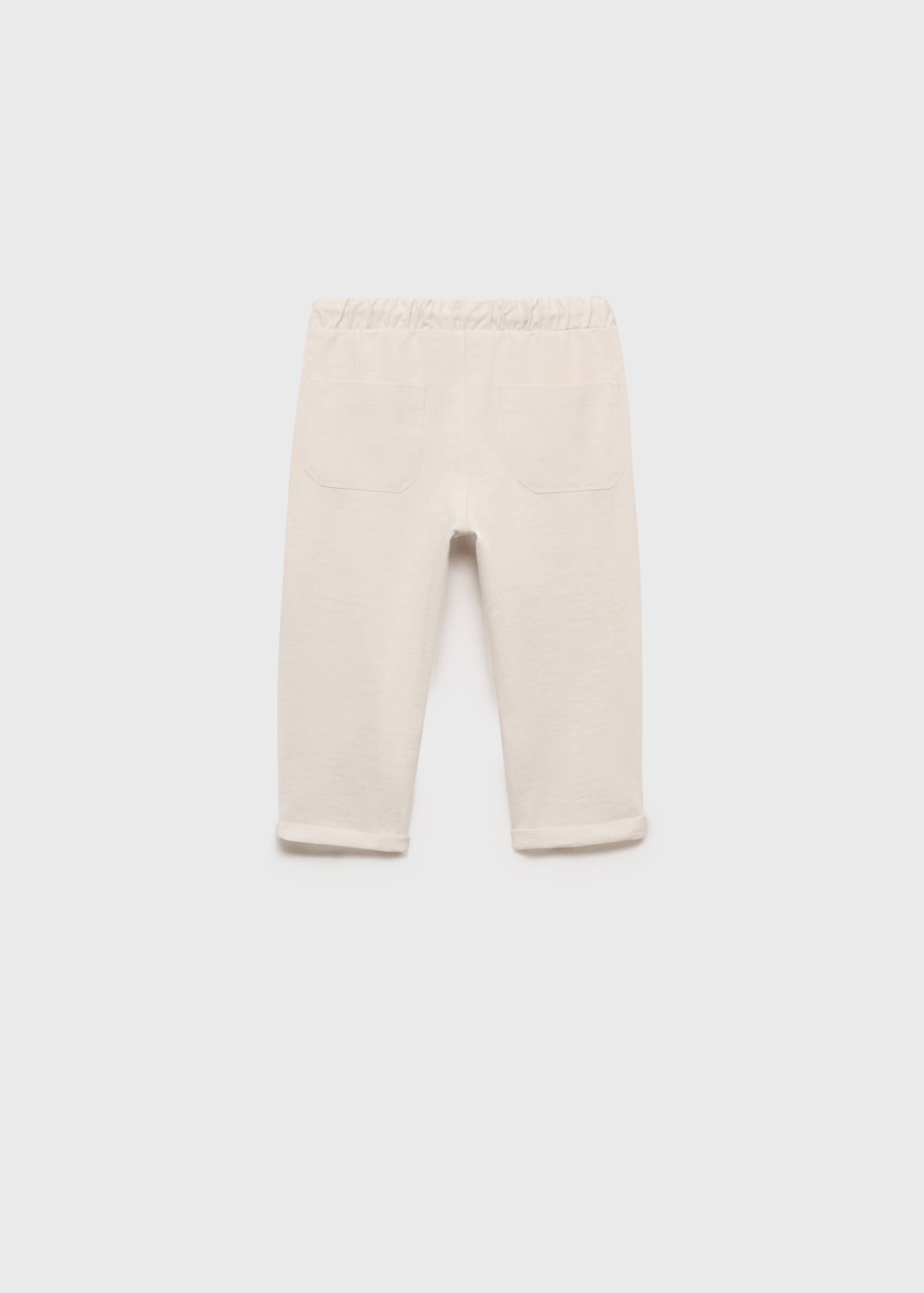 Pantalon jogger maille - Verso de l’article