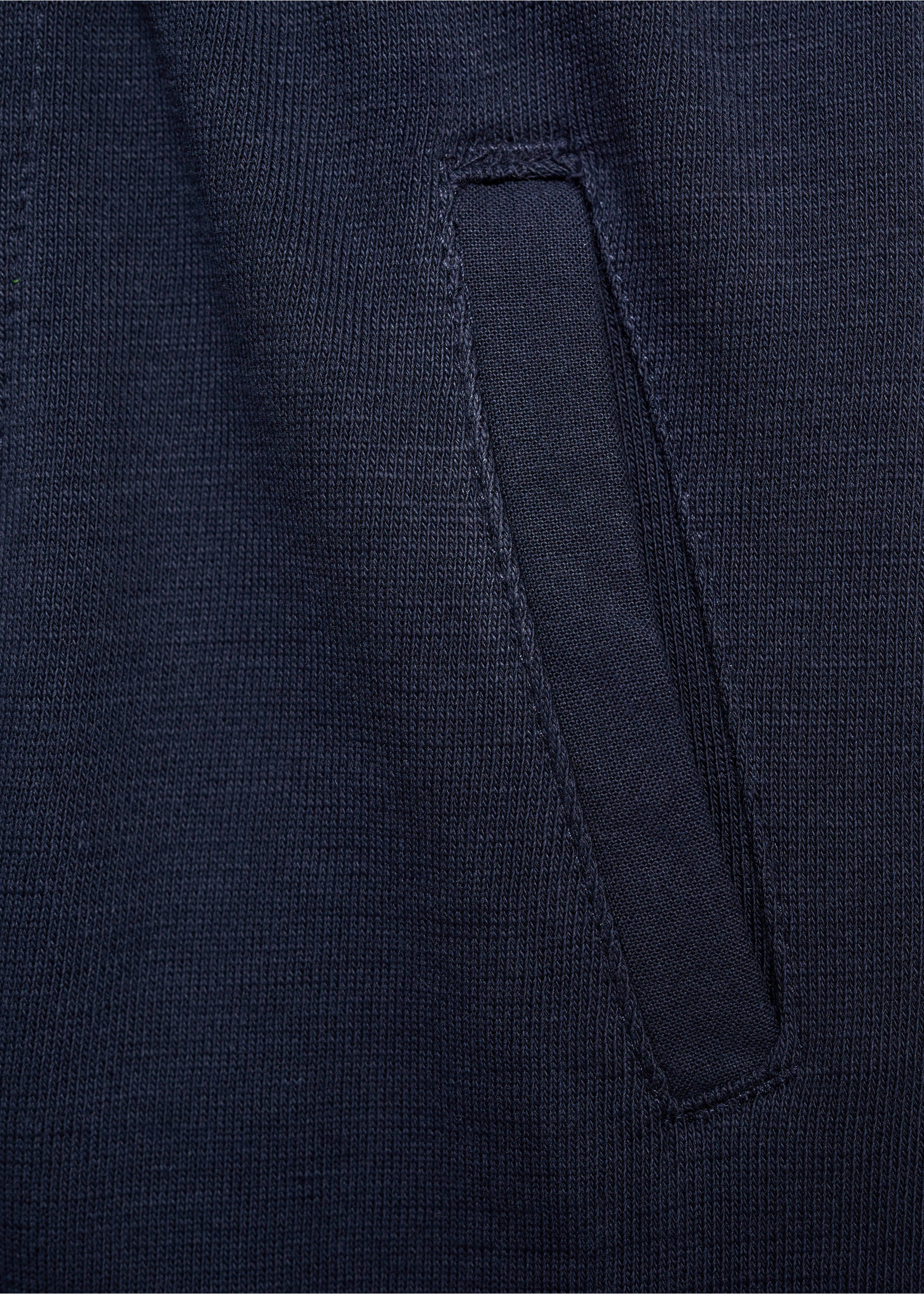 Pantalon jogger maille - Détail de l'article 0, Bleu marine foncé. Ref: 87084786-00.