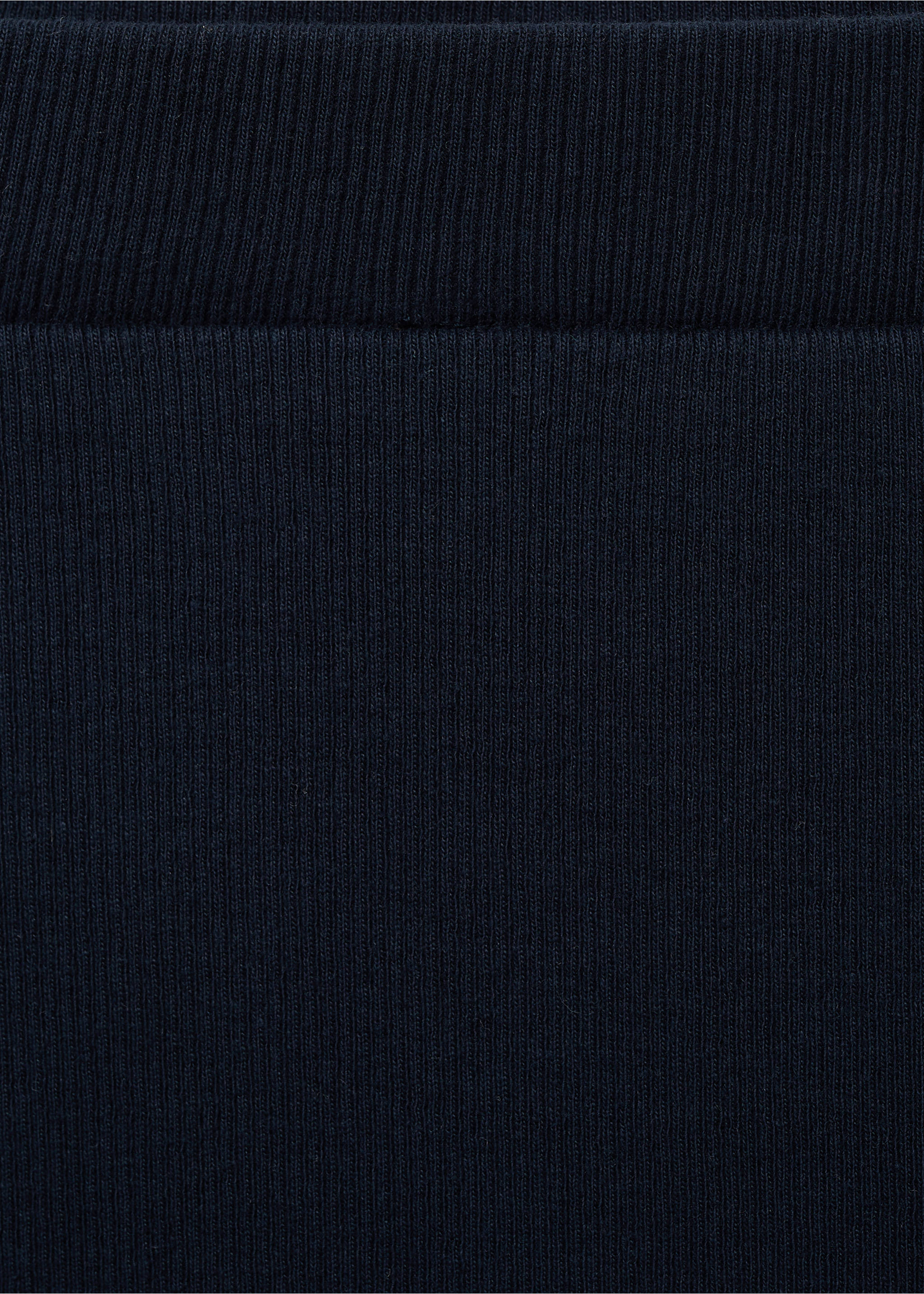 Saia comprida com abertura lateral - Pormenor do artigo 8, Azul-marinho escuro. Ref: 87084788-00.