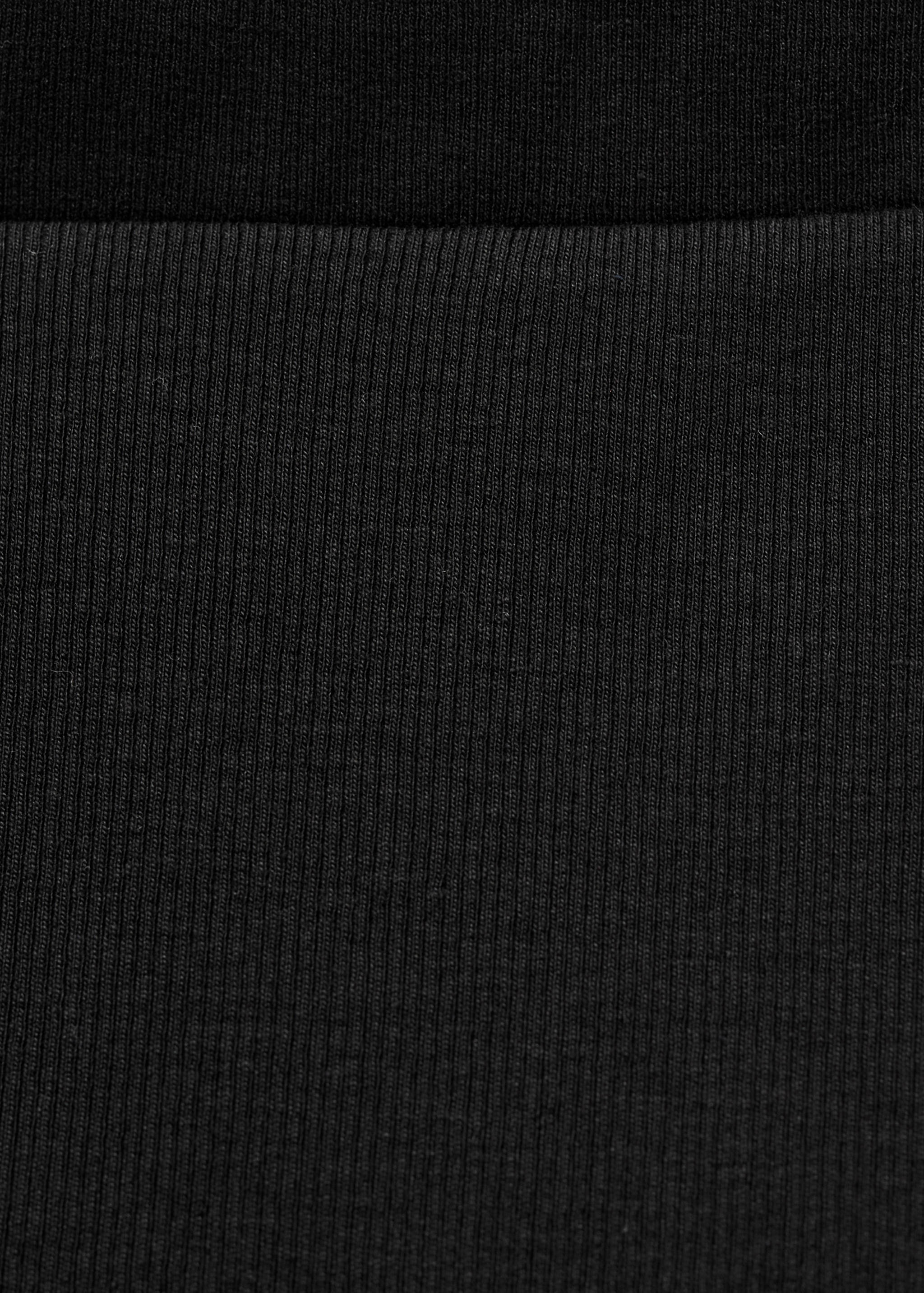 Long skirt with side slit - Details of the article 8