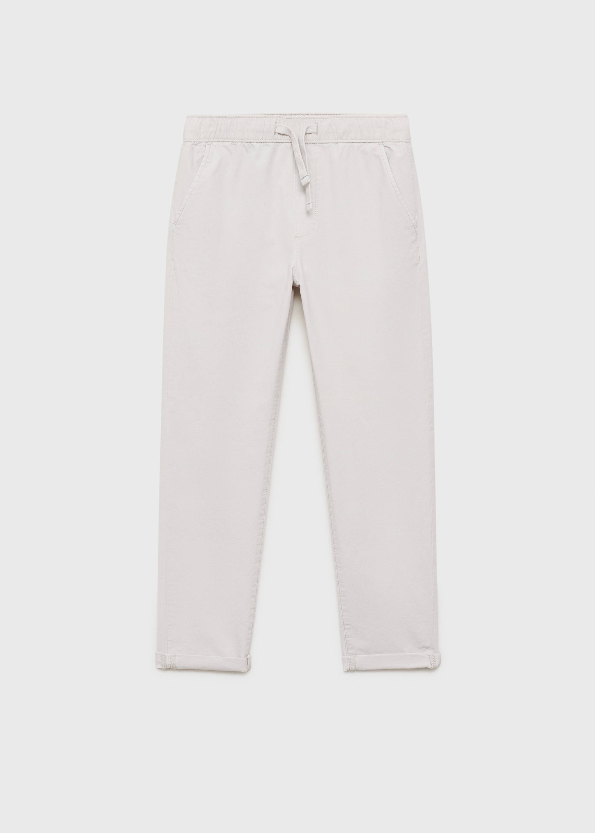 Pantalons slim fit cotó - Article sense model