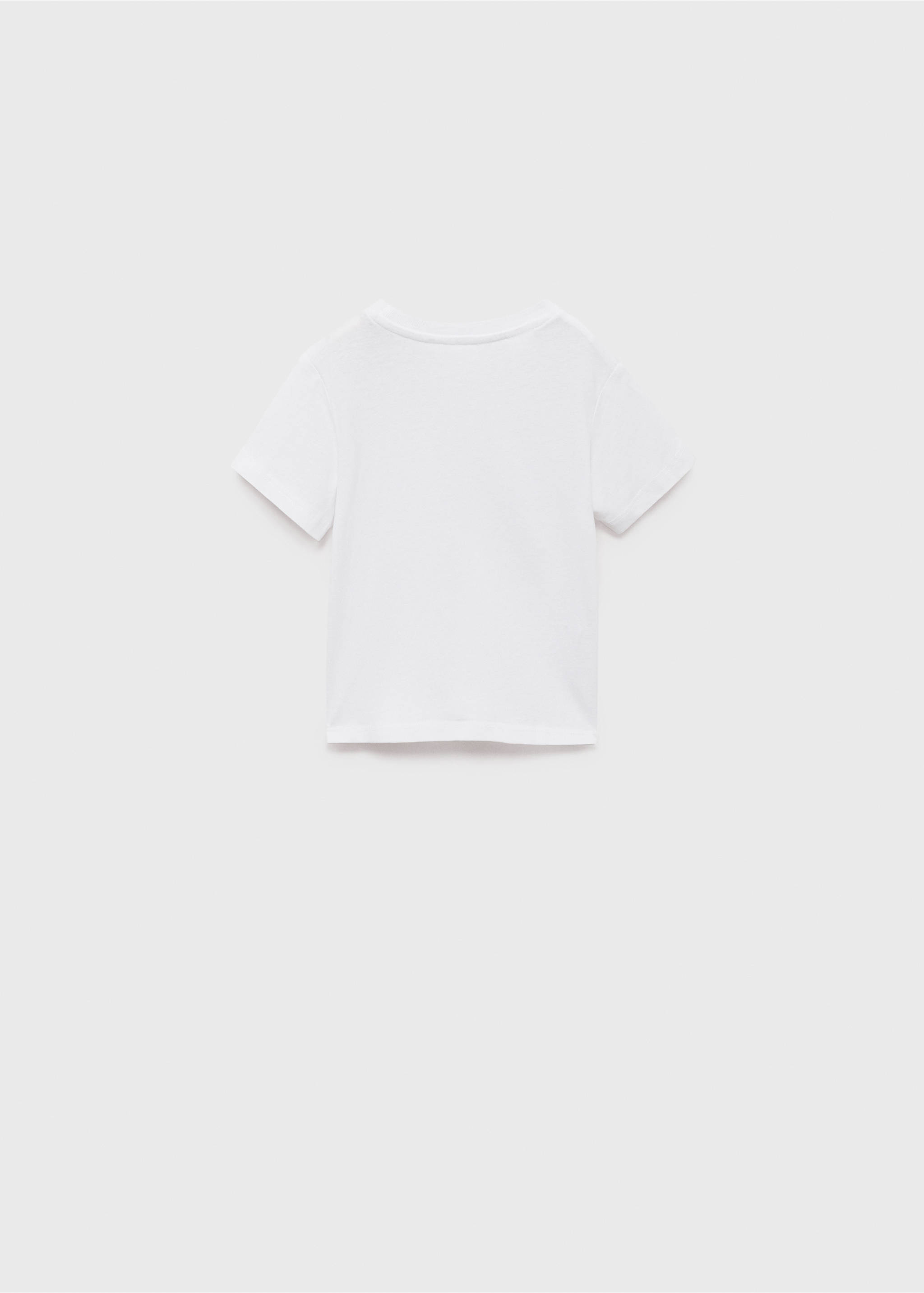 T-shirt algodão bolso - Verso do artigo, Branco. Ref: 87084794-00.