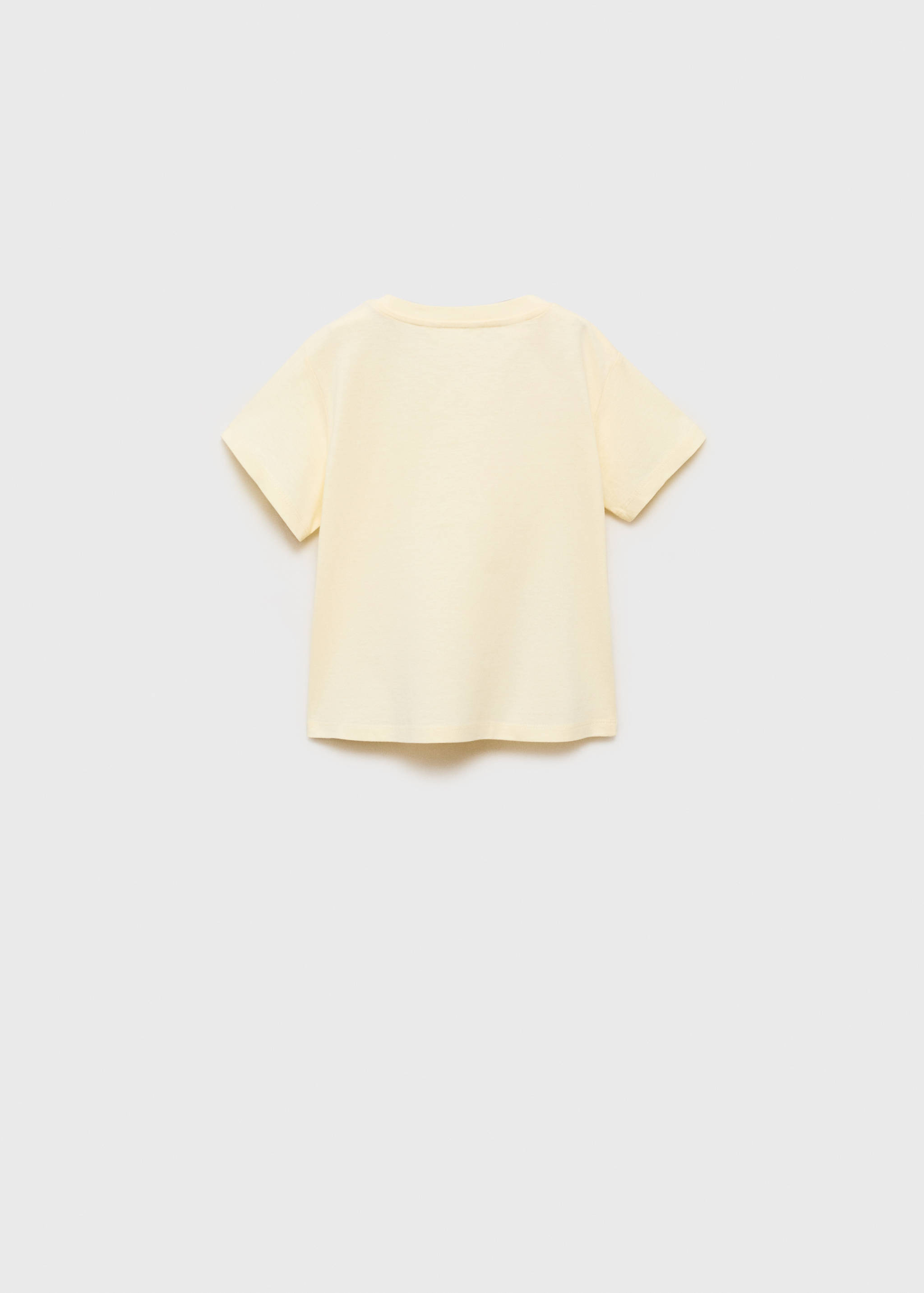 Camiseta algodón bolsillo - Reverso del artículo
