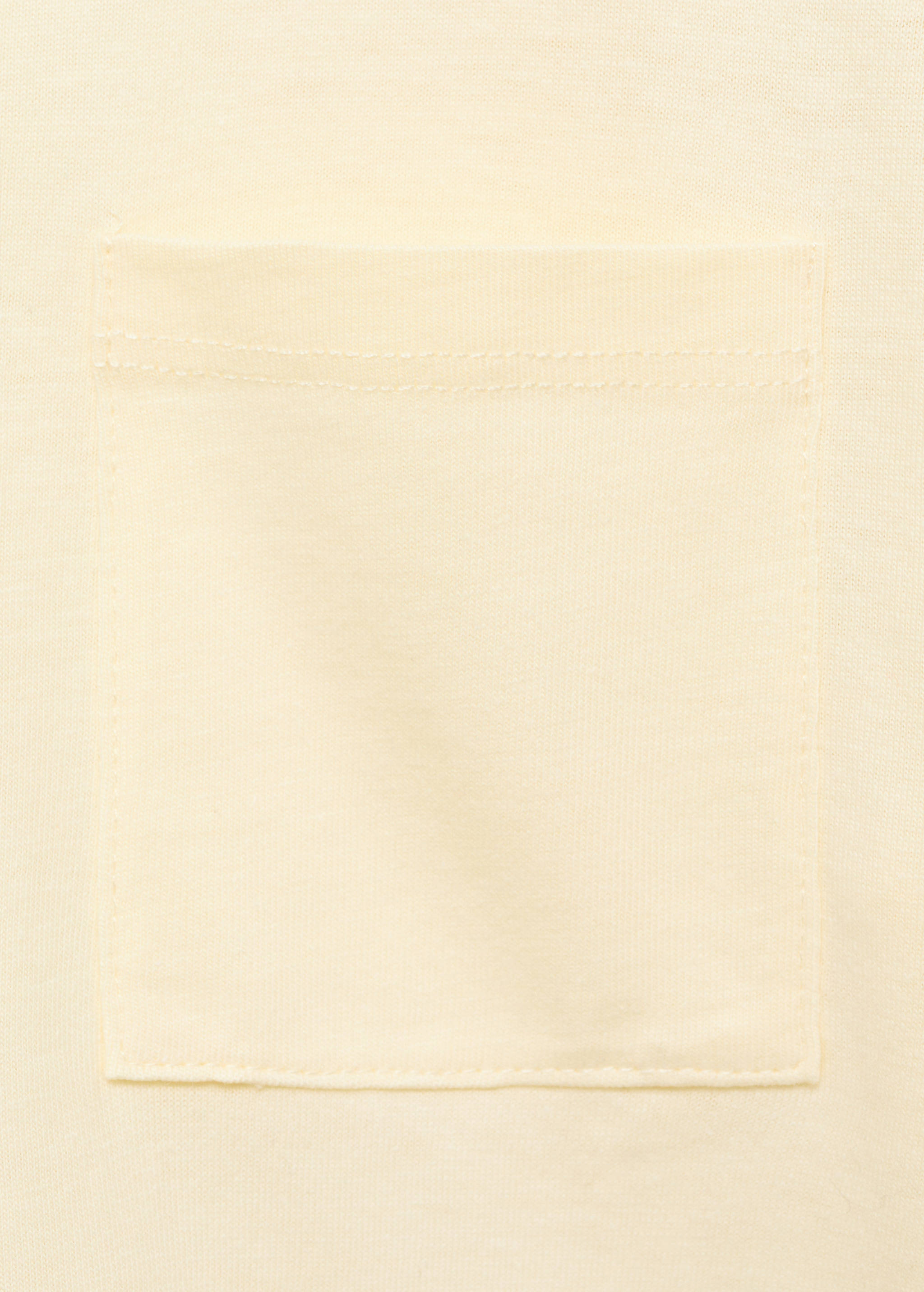 Camiseta algodón bolsillo - Detalle del artículo 8