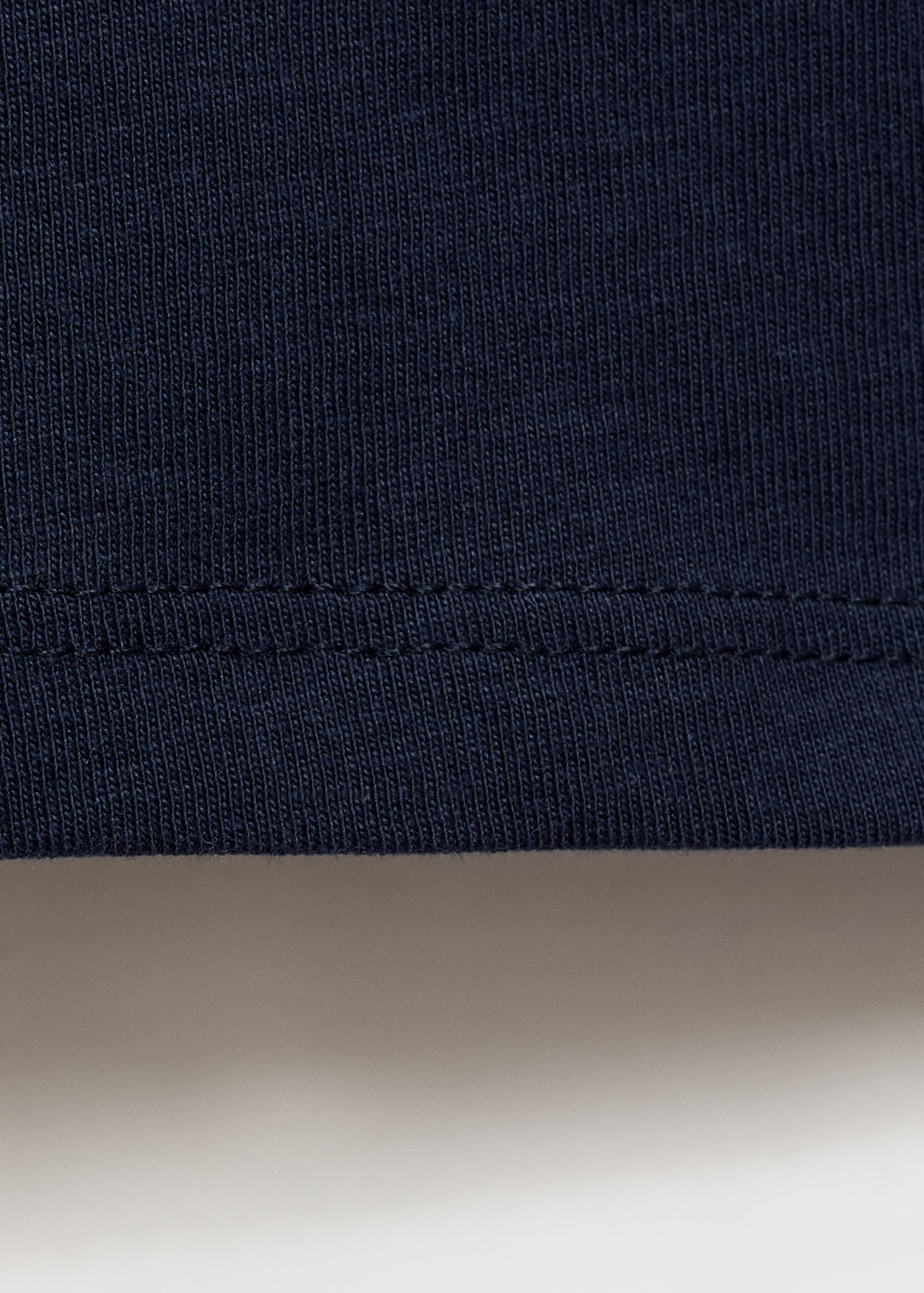 Baumwoll-T-Shirt mit Tasche - Detail des Artikels 0
