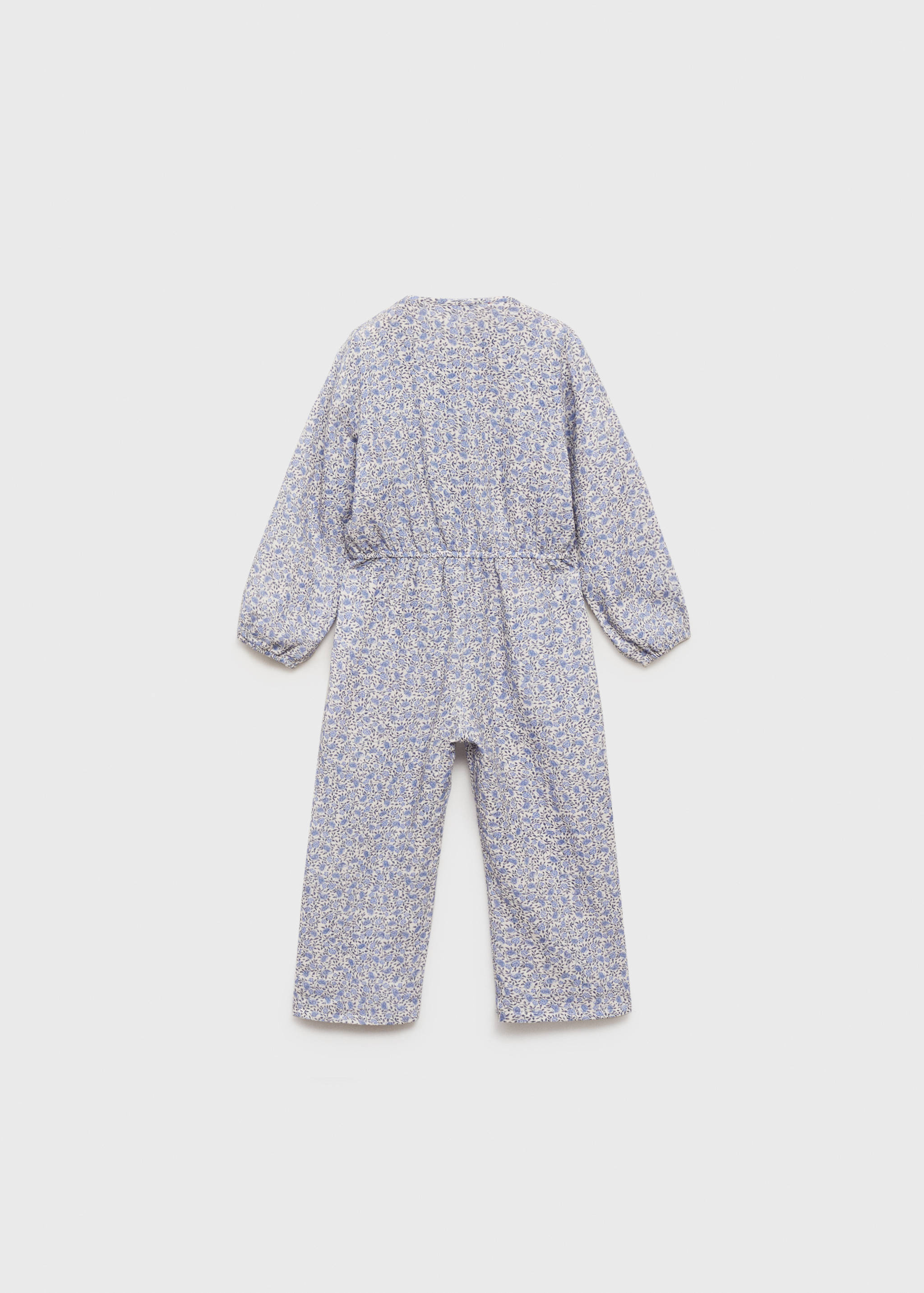 Floral-print cotton jumpsuit - Reverse of the article