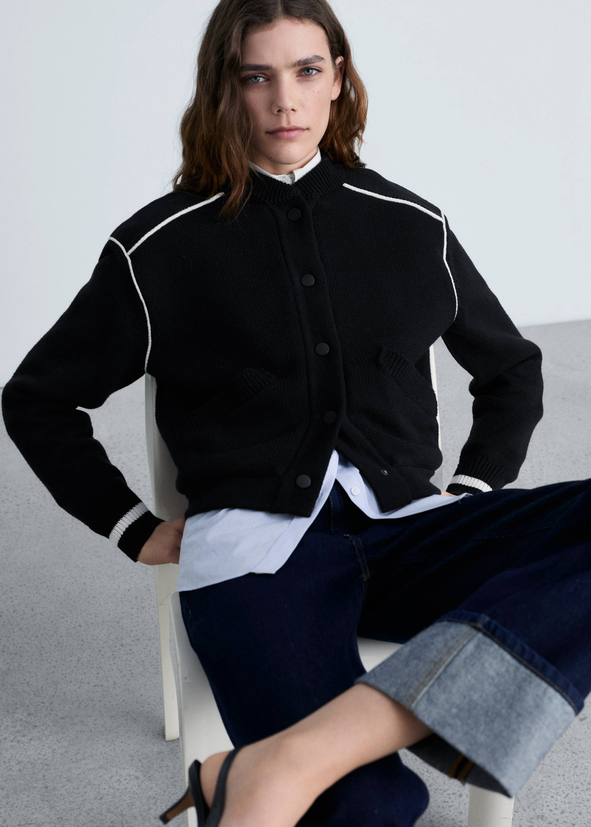 Chaqueta bomber punto - Detalle del artículo 2