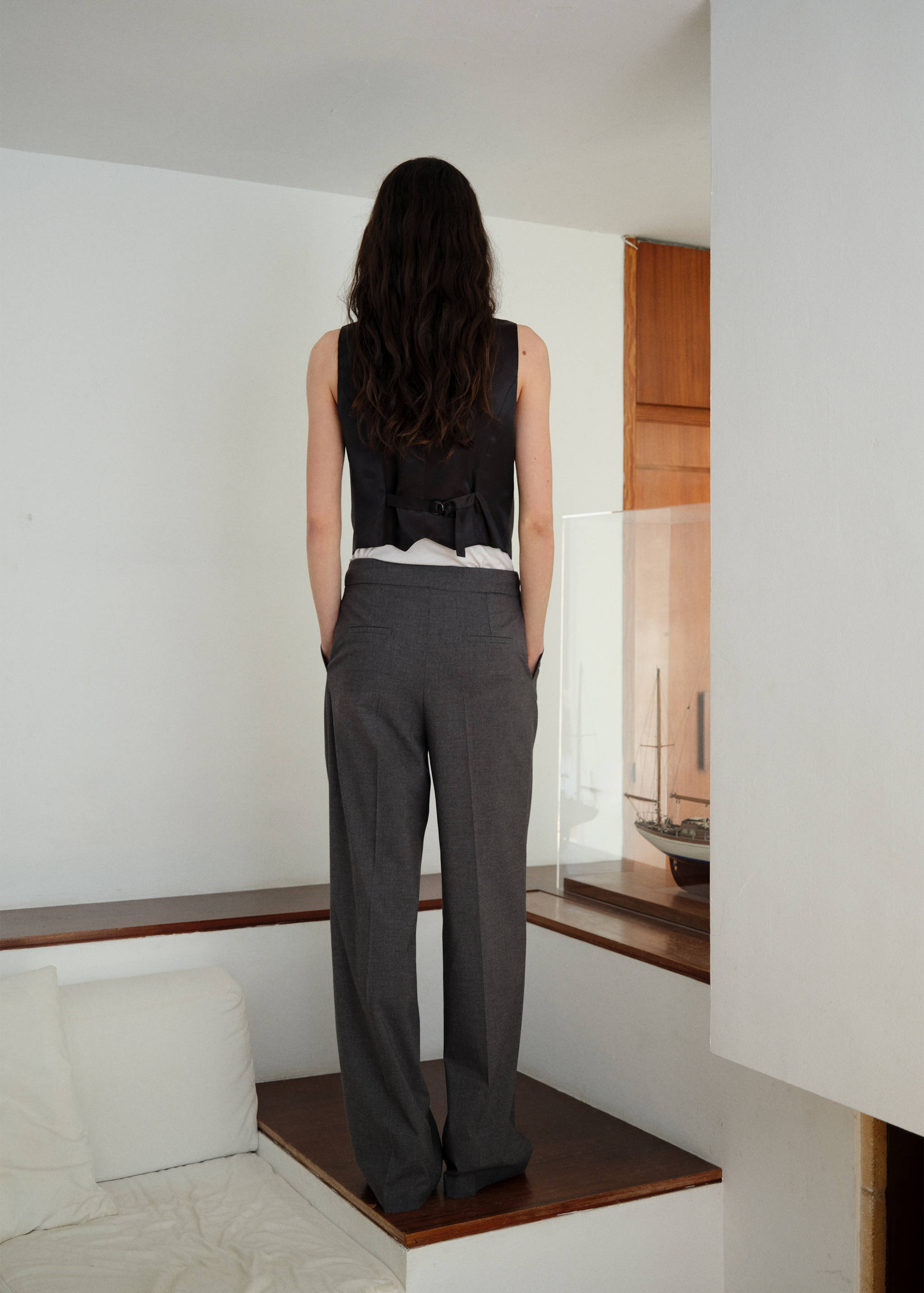 Gilet costume ceinture réglable - Verso de l’article