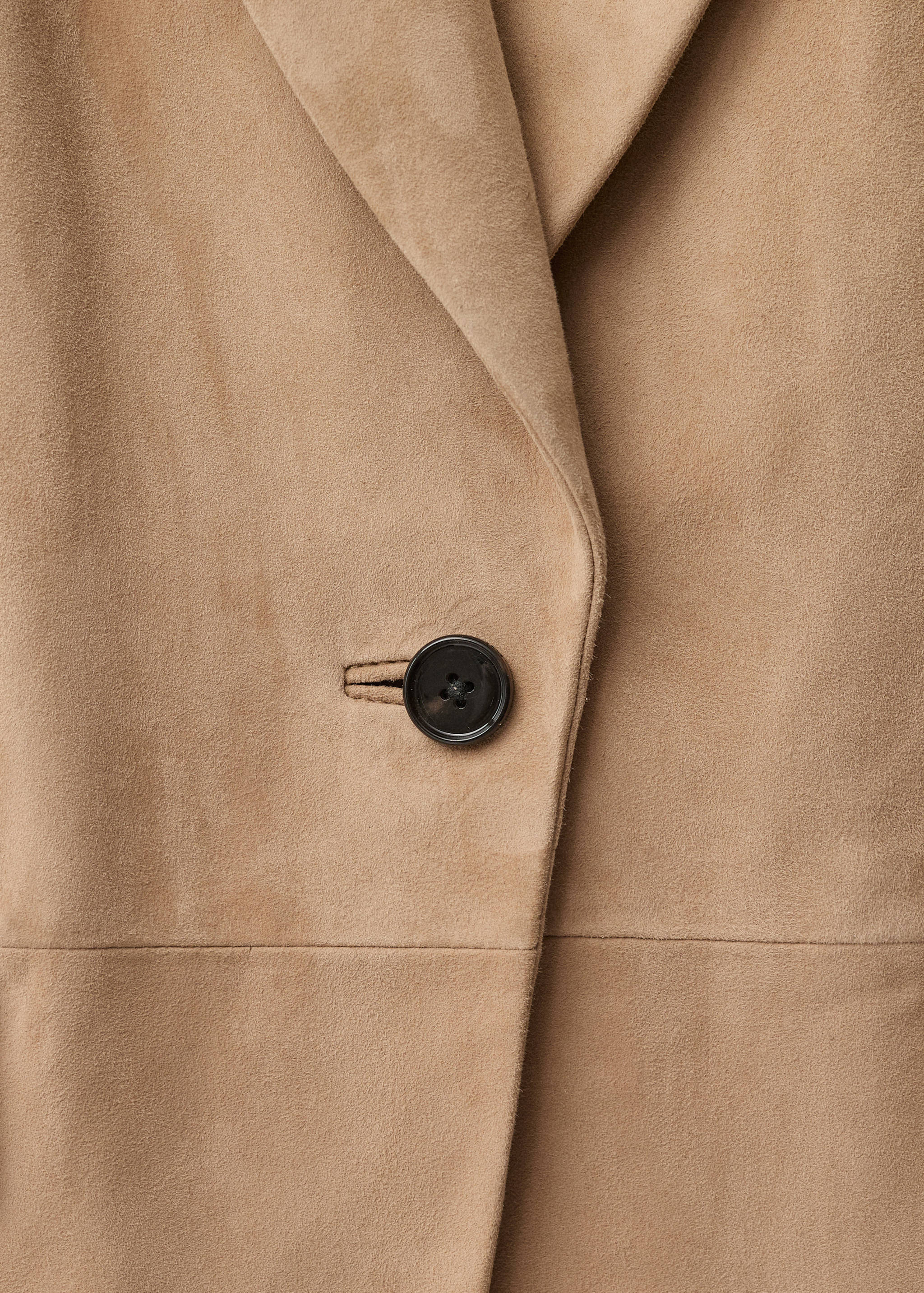 Blazer daim cintré - Détail de l'article 0