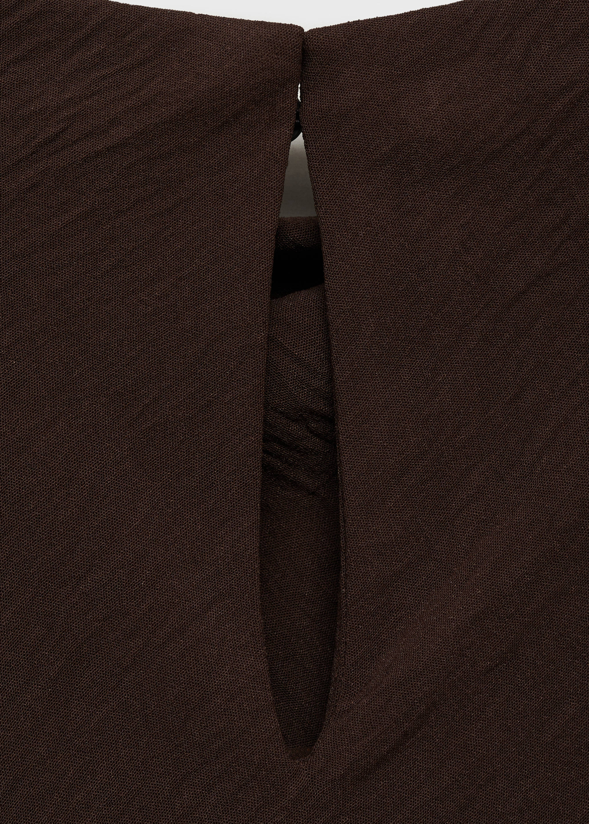 Textured asymmetrical dress - Details of the article 8