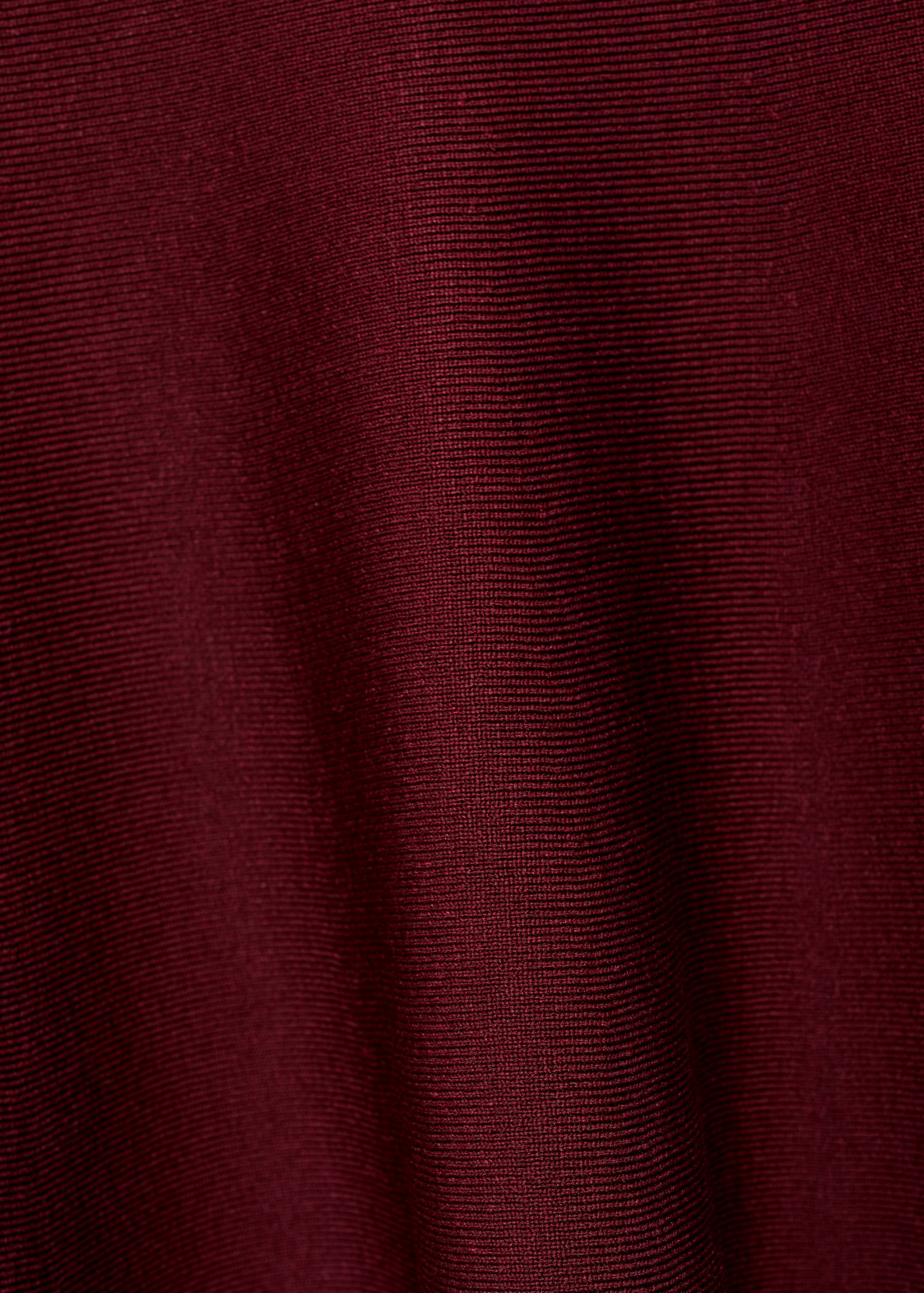 Vestido corto punto peplum - Detalle del artículo 0