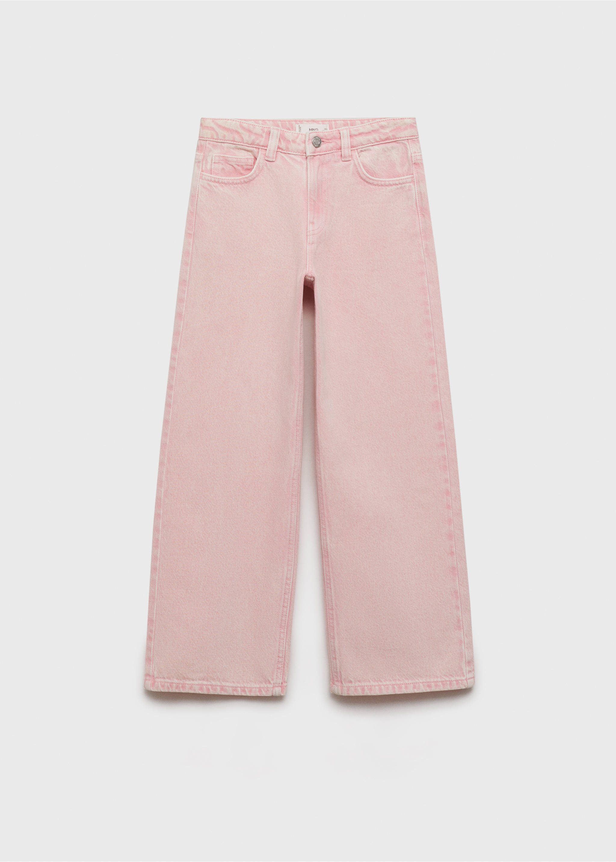 Jean wide leg - Article sans modèle, Rose. Ref: 87085138-00.