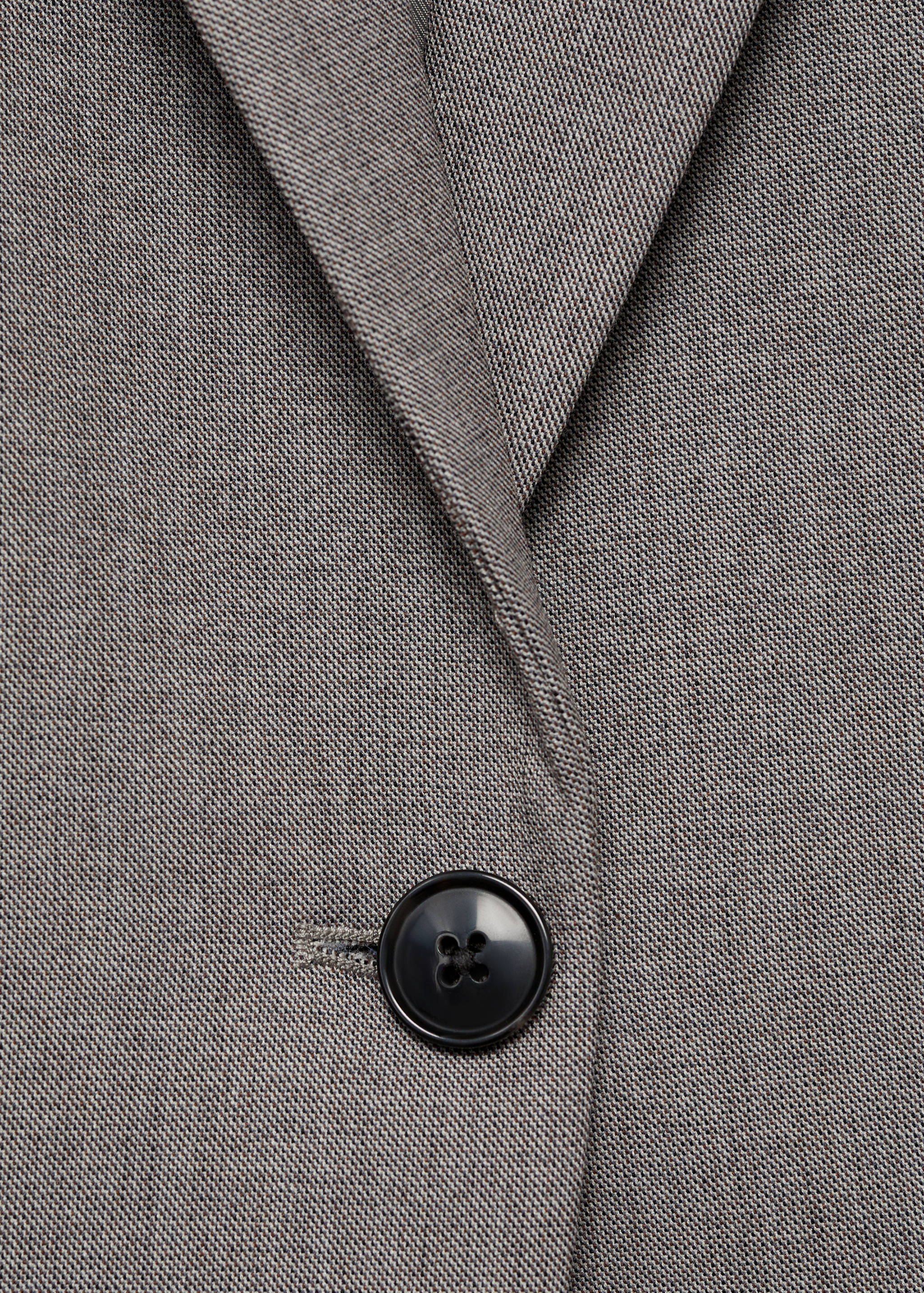 Rovný blejzr s kapsami s patkou - Detail zboží 0