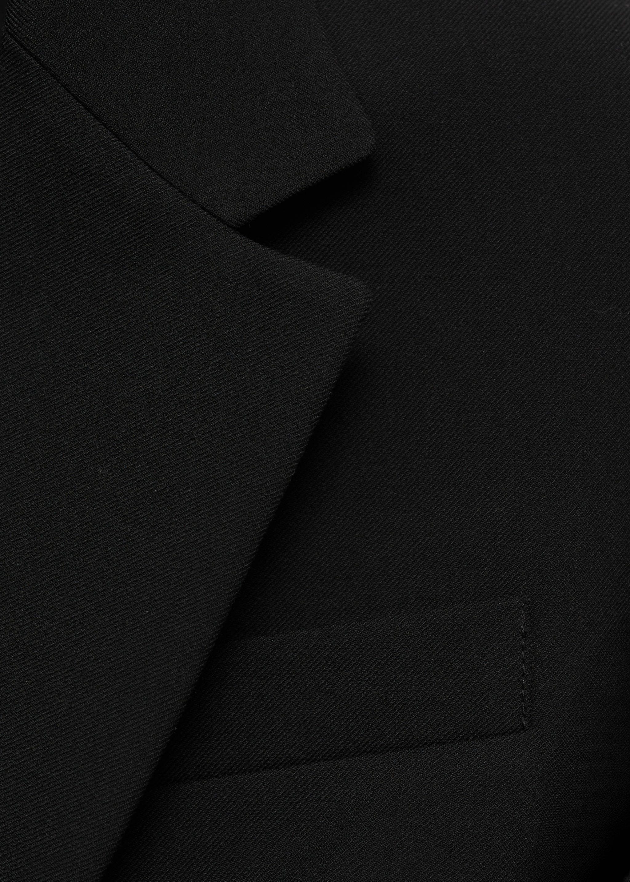 Rovný blejzr s kapsami s patkou - Detail zboží 0