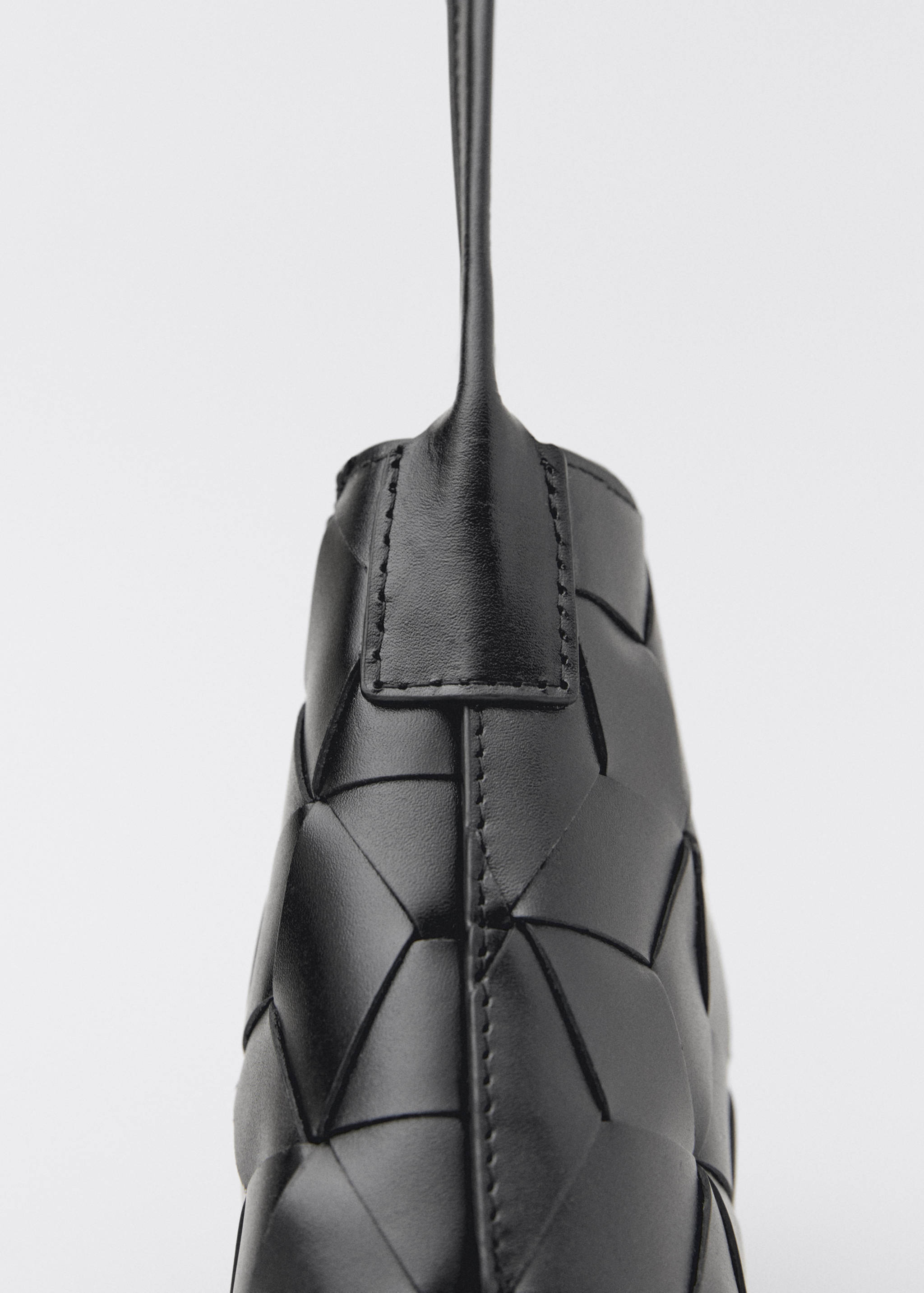 Sac porté épaule cuir tressé - Détail de l'article 1