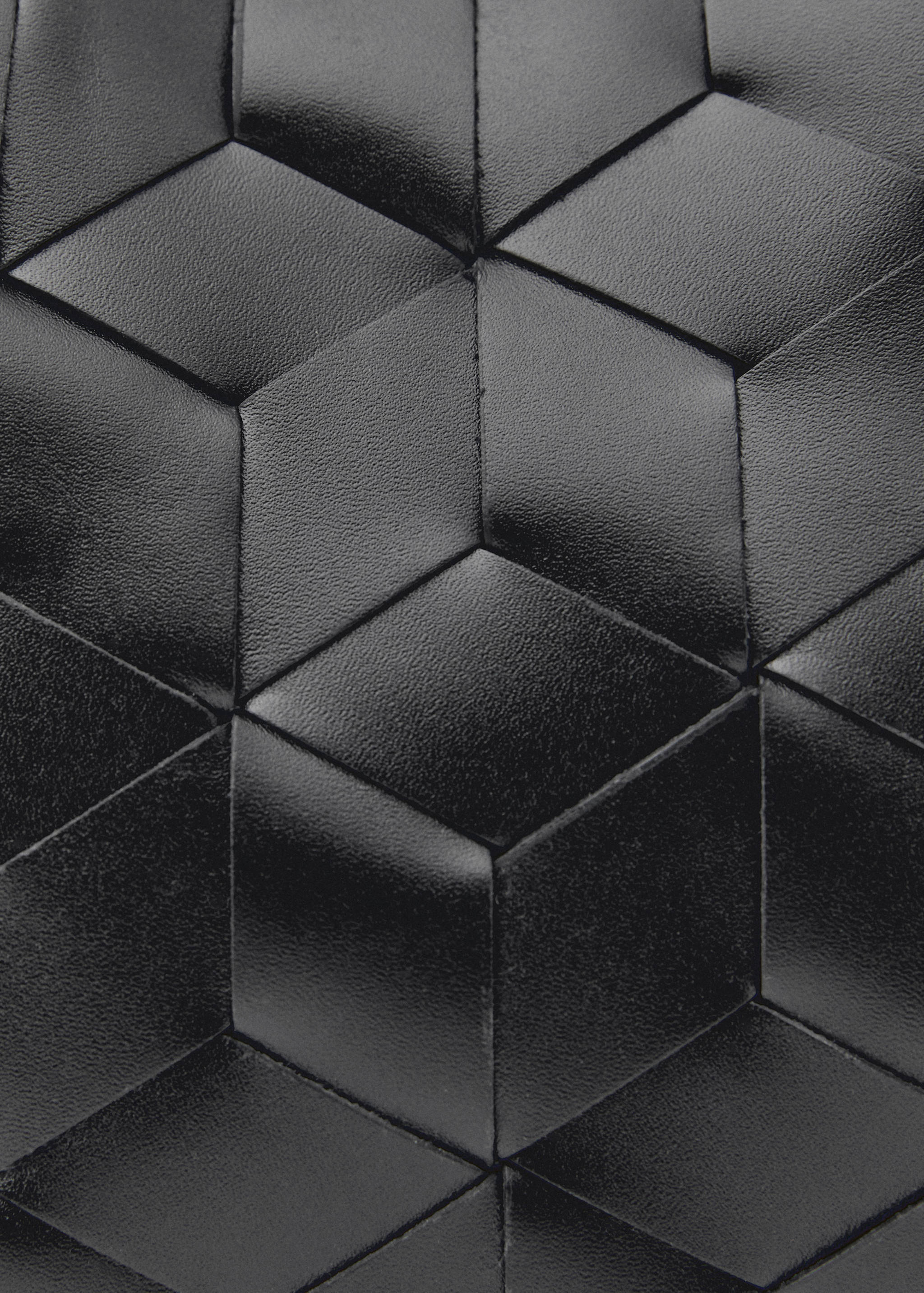 Sac porté épaule cuir tressé - Détail de l'article 3