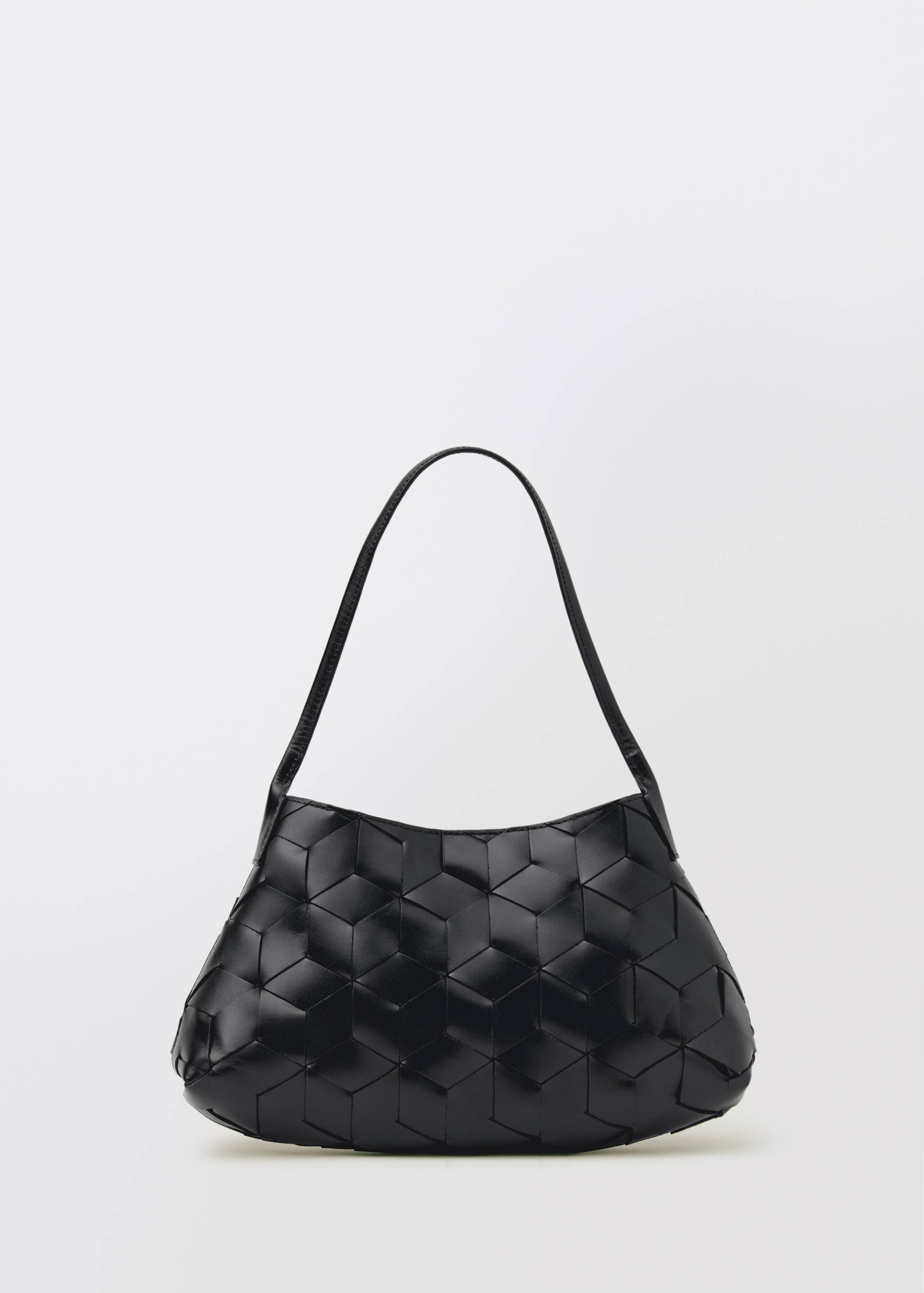 Sac porté épaule cuir tressé - Article sans modèle