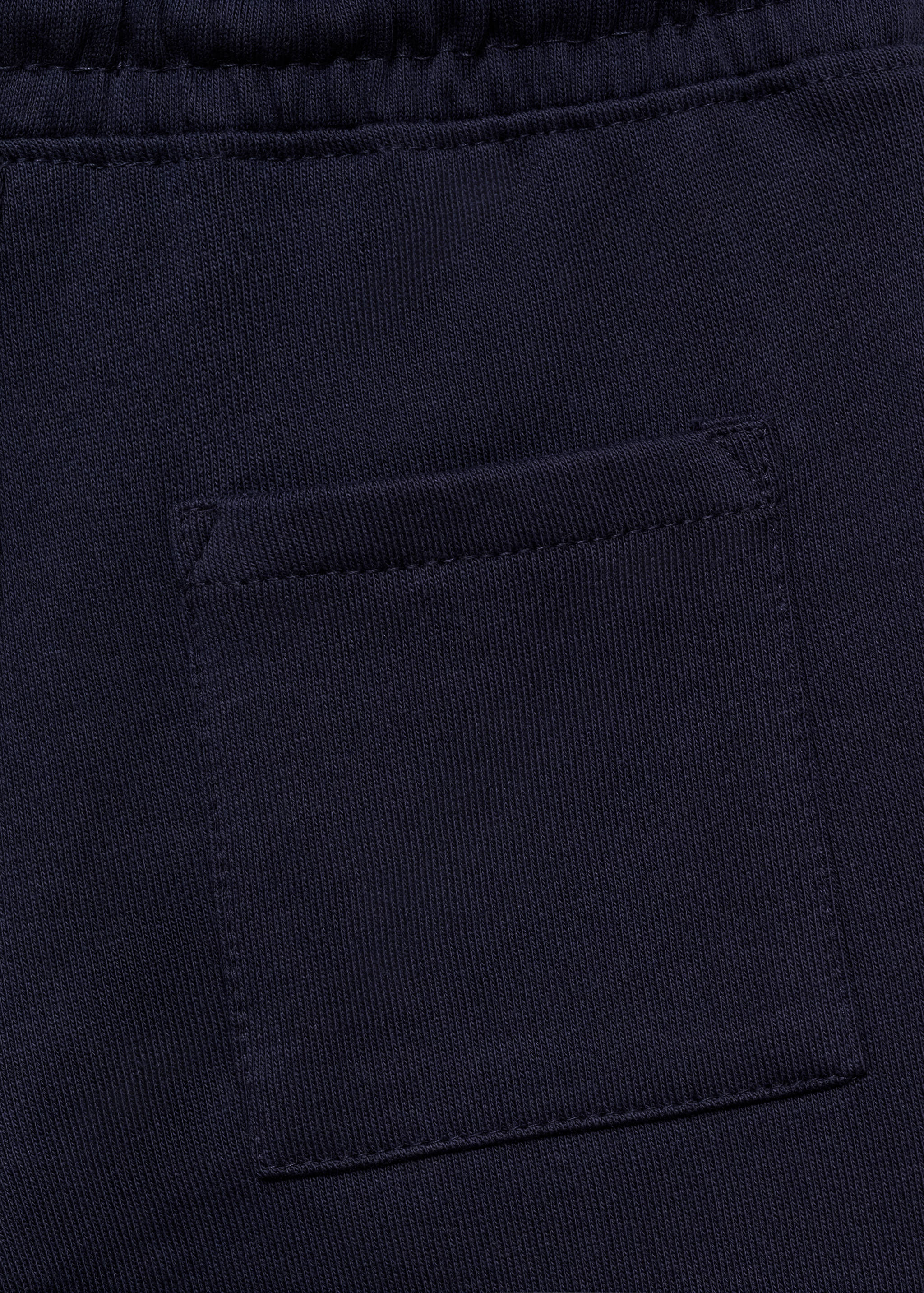 Baumwoll-Bermudashorts mit Kordelzug - Detail des Artikels 0