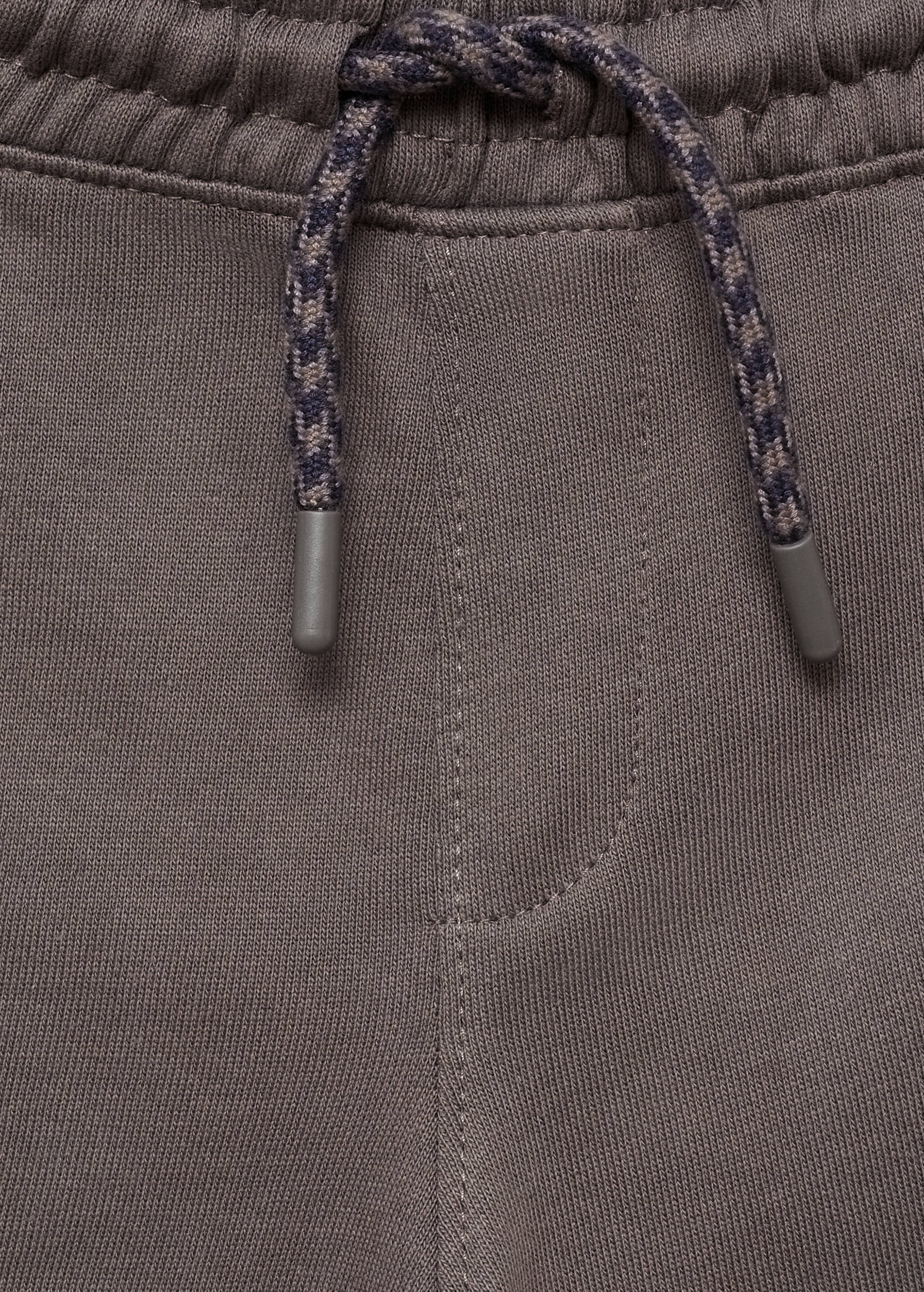 Baumwoll-Bermudashorts mit Kordelzug - Detail des Artikels 8