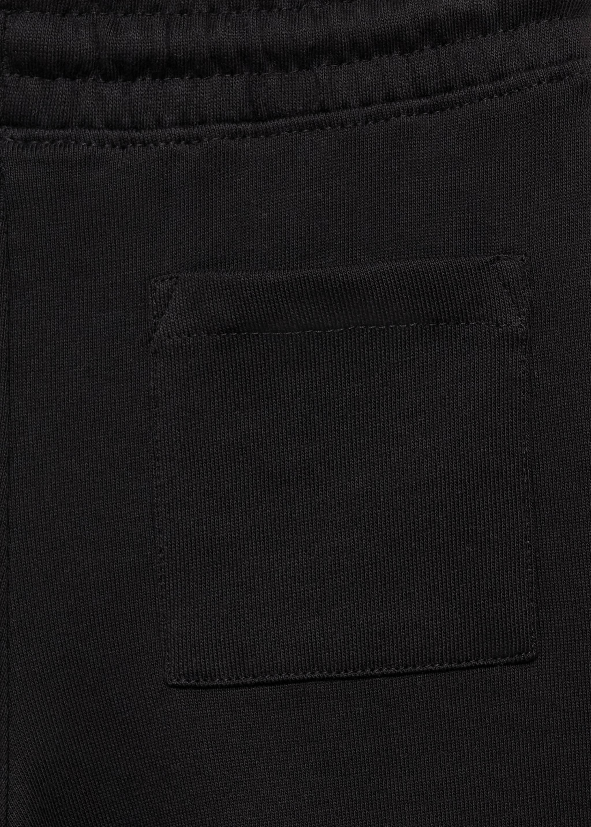 Baumwoll-Bermudashorts mit Kordelzug - Detail des Artikels 8