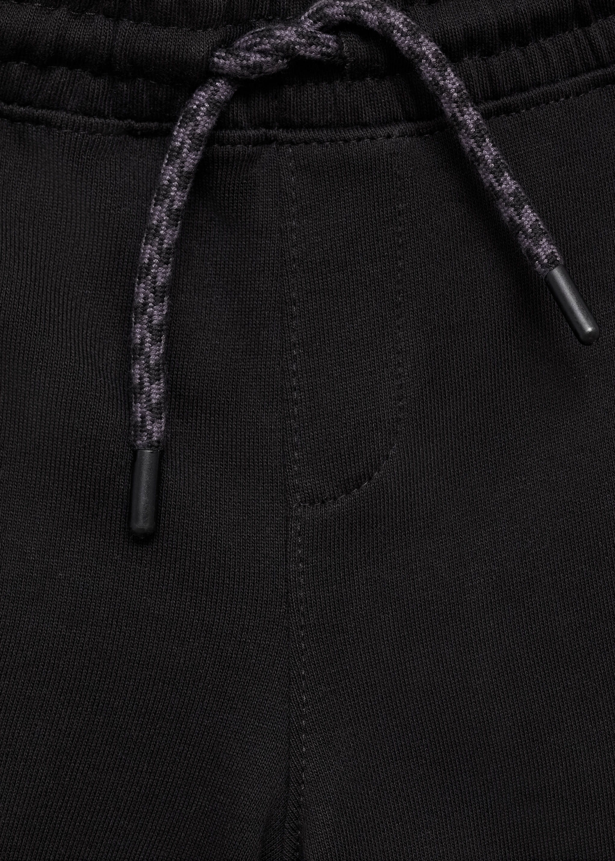 Baumwoll-Bermudashorts mit Kordelzug - Detail des Artikels 0