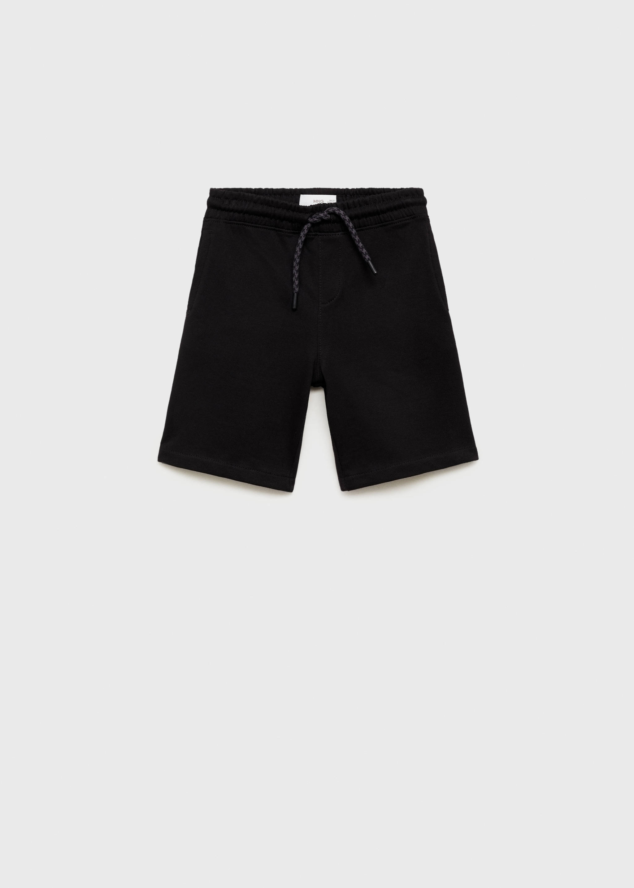 Baumwoll-Bermudashorts mit Kordelzug - Artikel ohne Model
