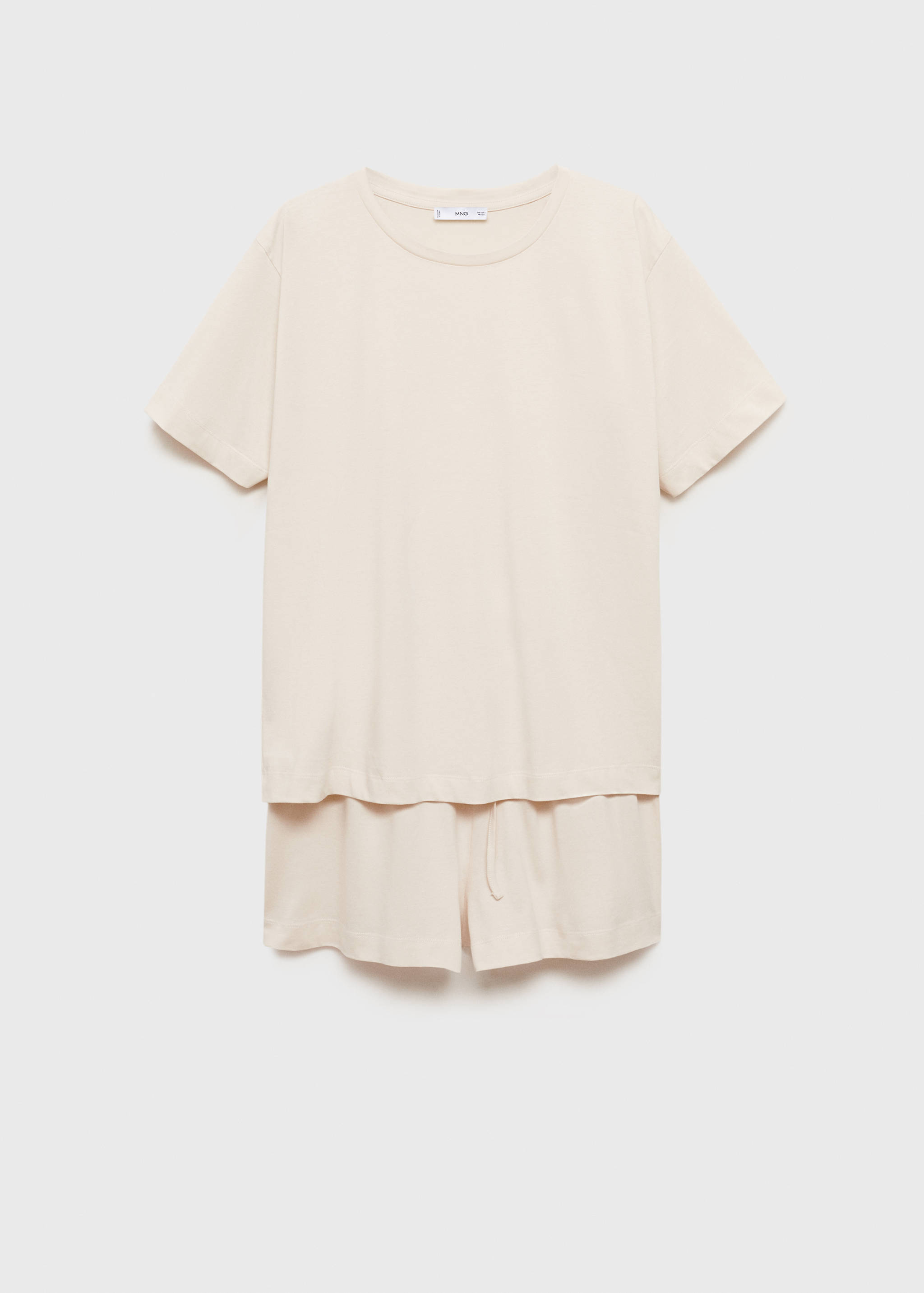 Tweedelige korte katoenen pyjama - Artikel zonder model