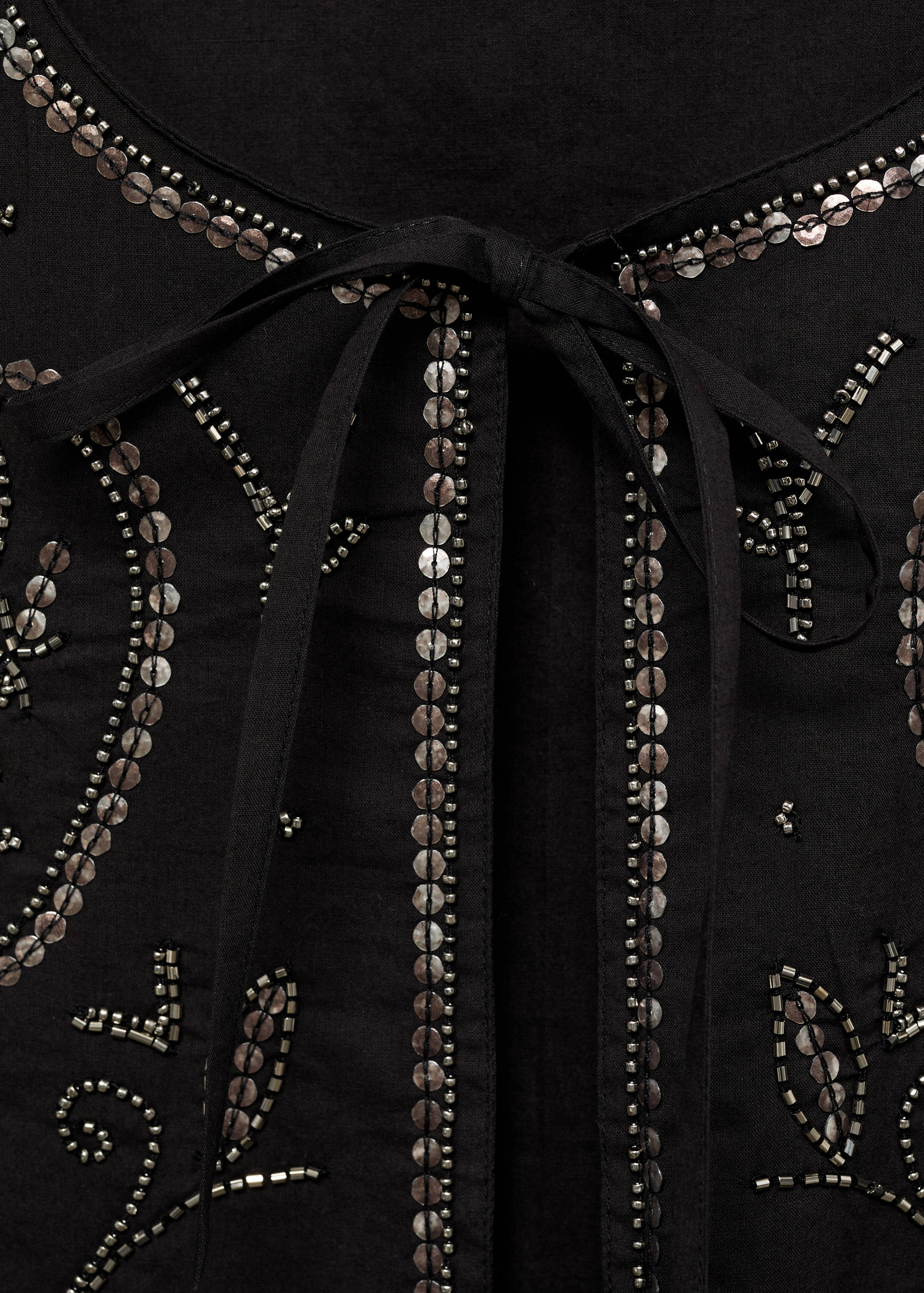 Beaded embroidered gilet - Details of the article 8