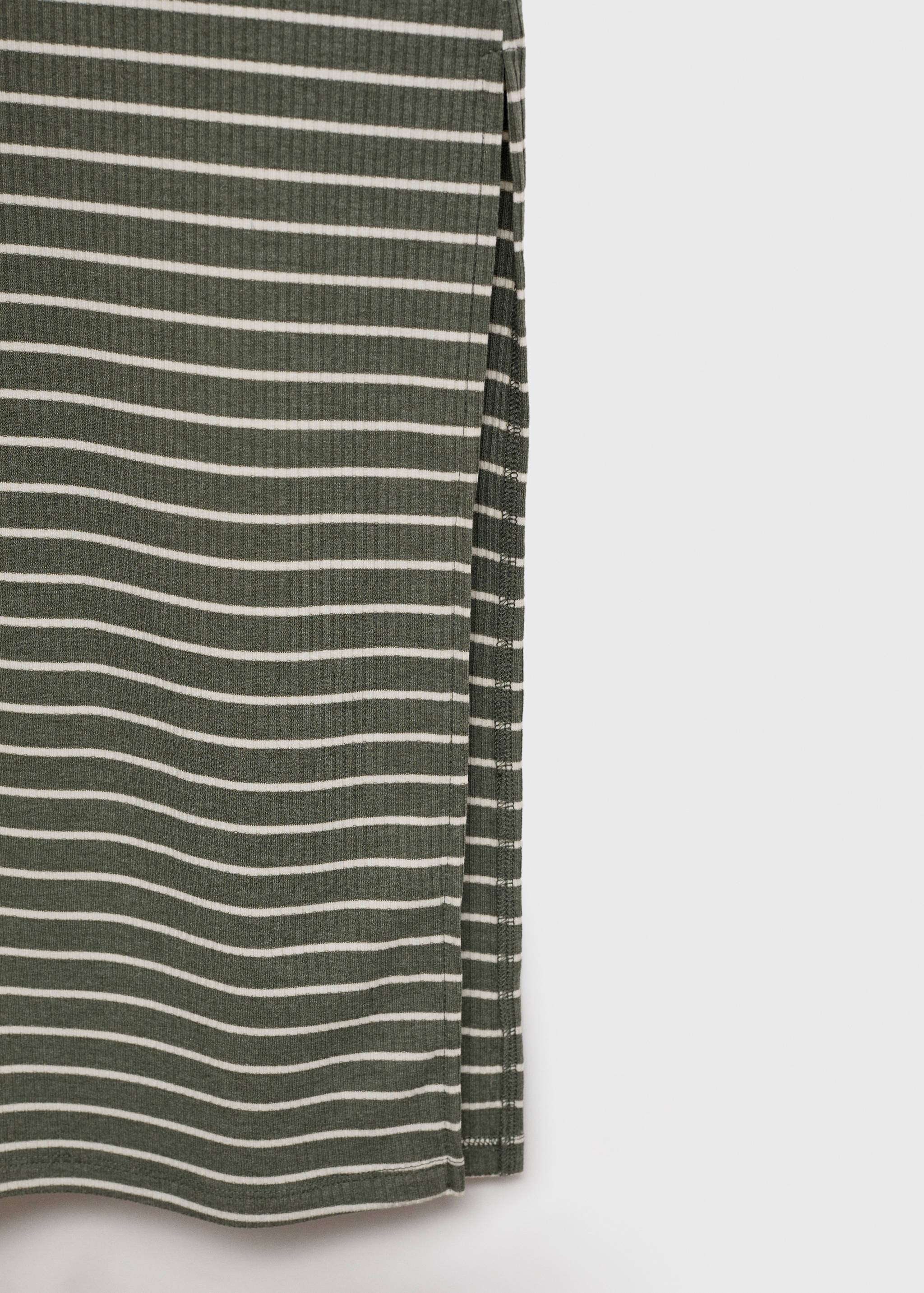 Striped long dress - Details of the article 0