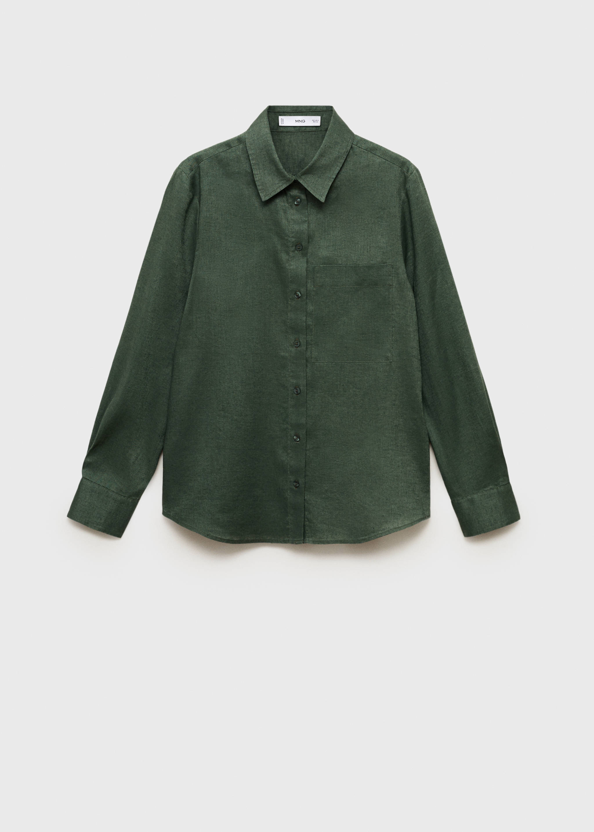 Pocket linen shirt - Article without model