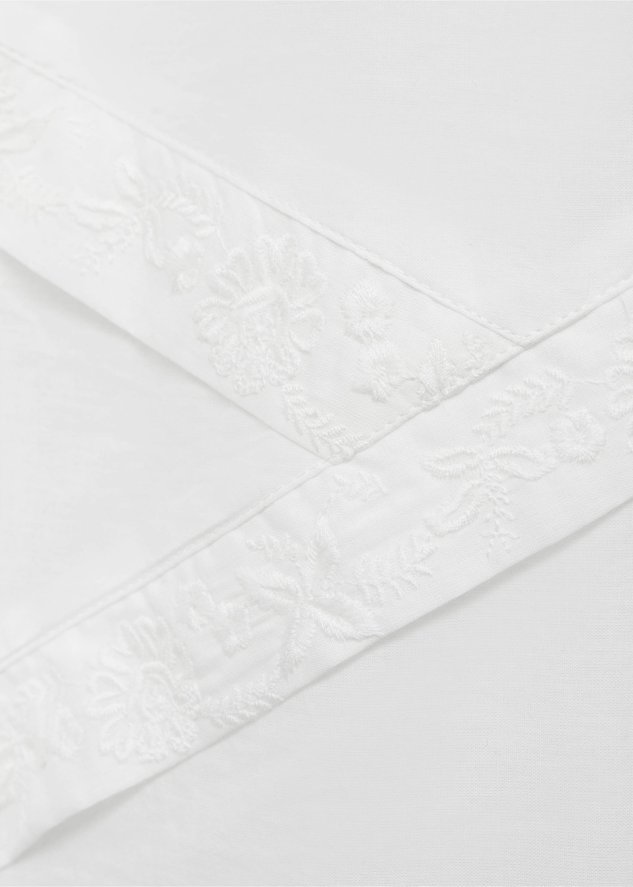 Pántos pamut hálóing - A termék adatai 8, Fehér. Ref: 87085731-00.