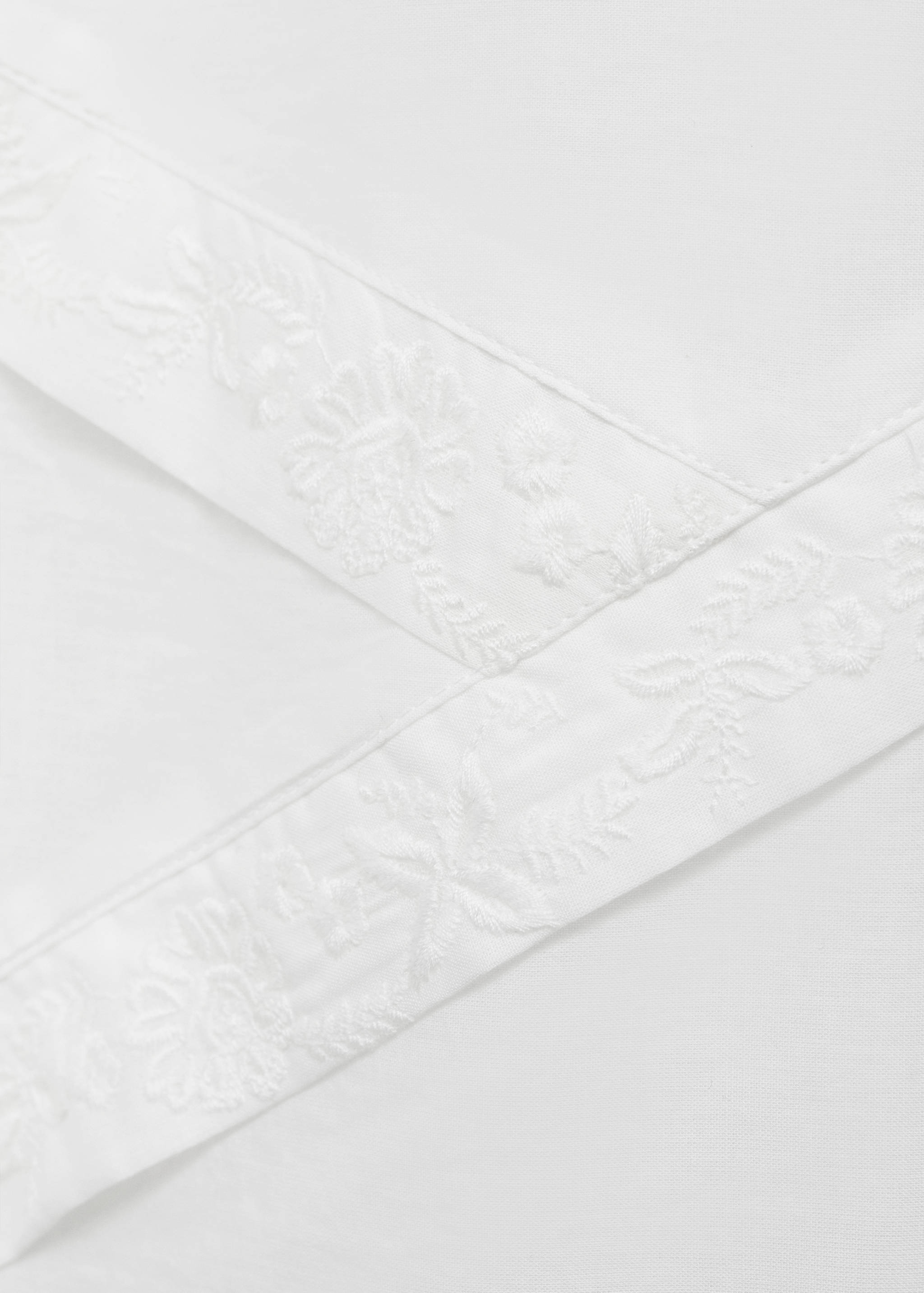 Cotton spaghetti-strap nightgown - Details of the article 8