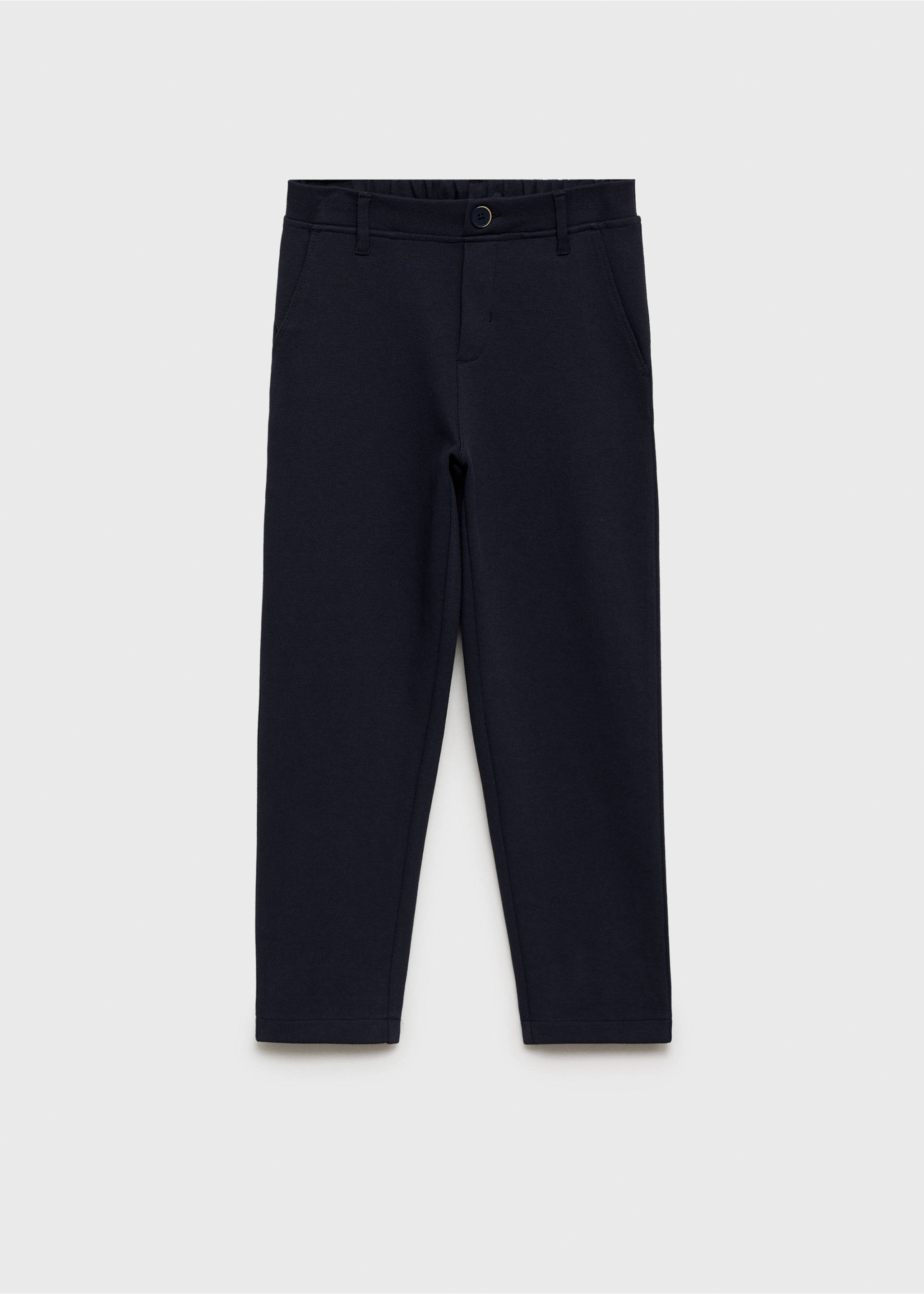 Kostymbyxa slim fit - Artikel utan modell, Navy blå. Ref: 87085732-00.