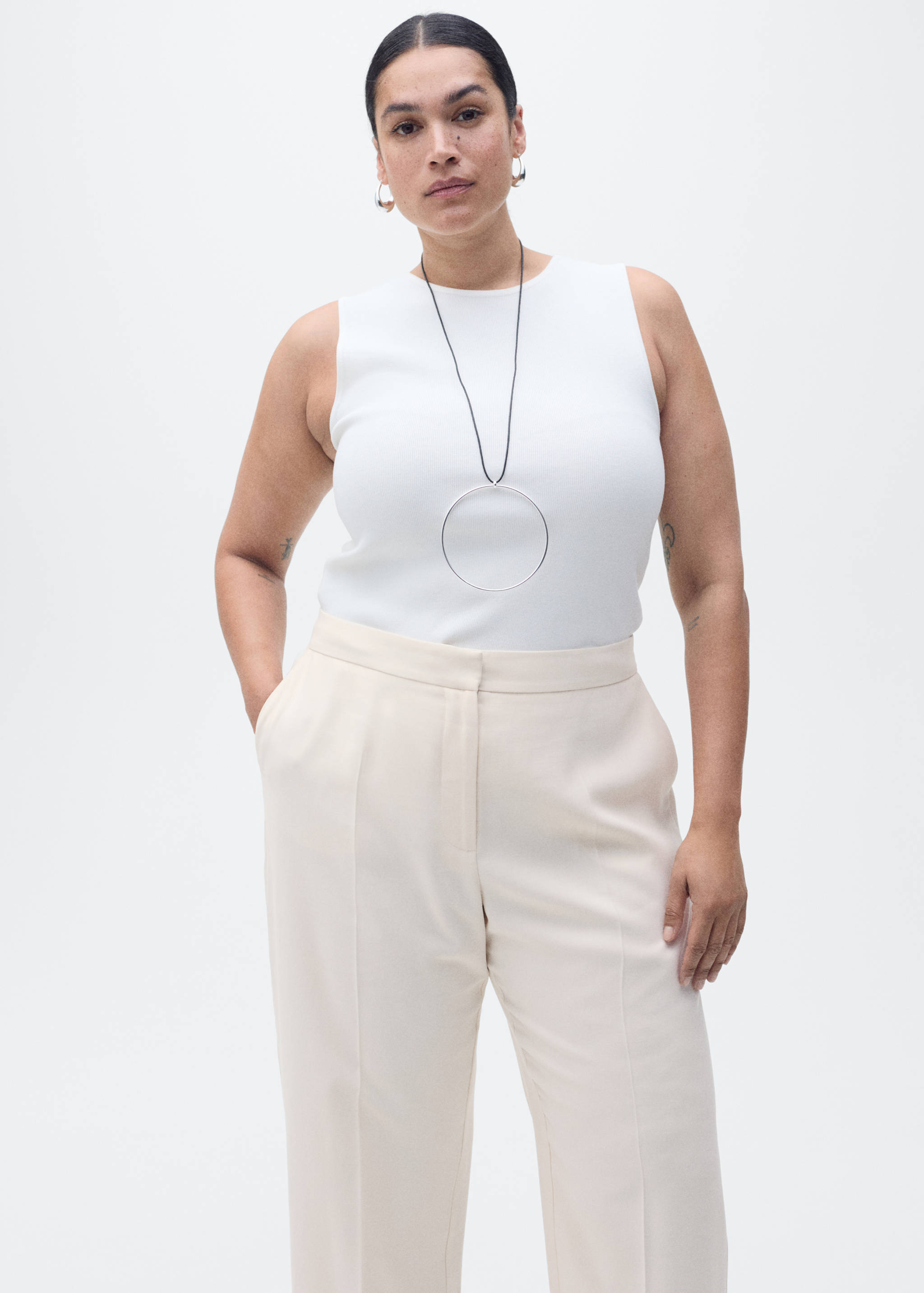 Pantalón recto traje - Detalle del artículo 5