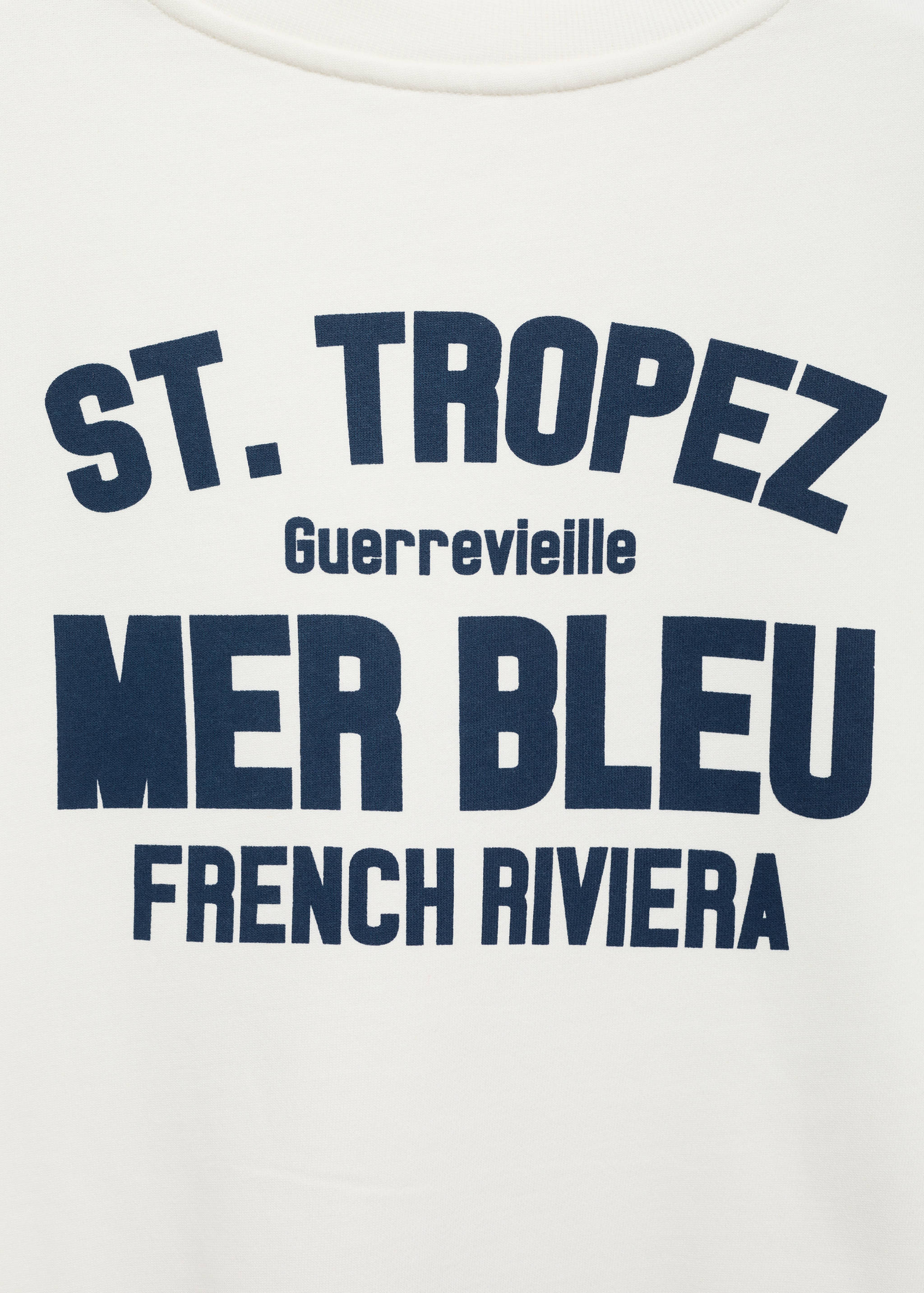 Dessuadora cotó missatge - Detall de l'article 0