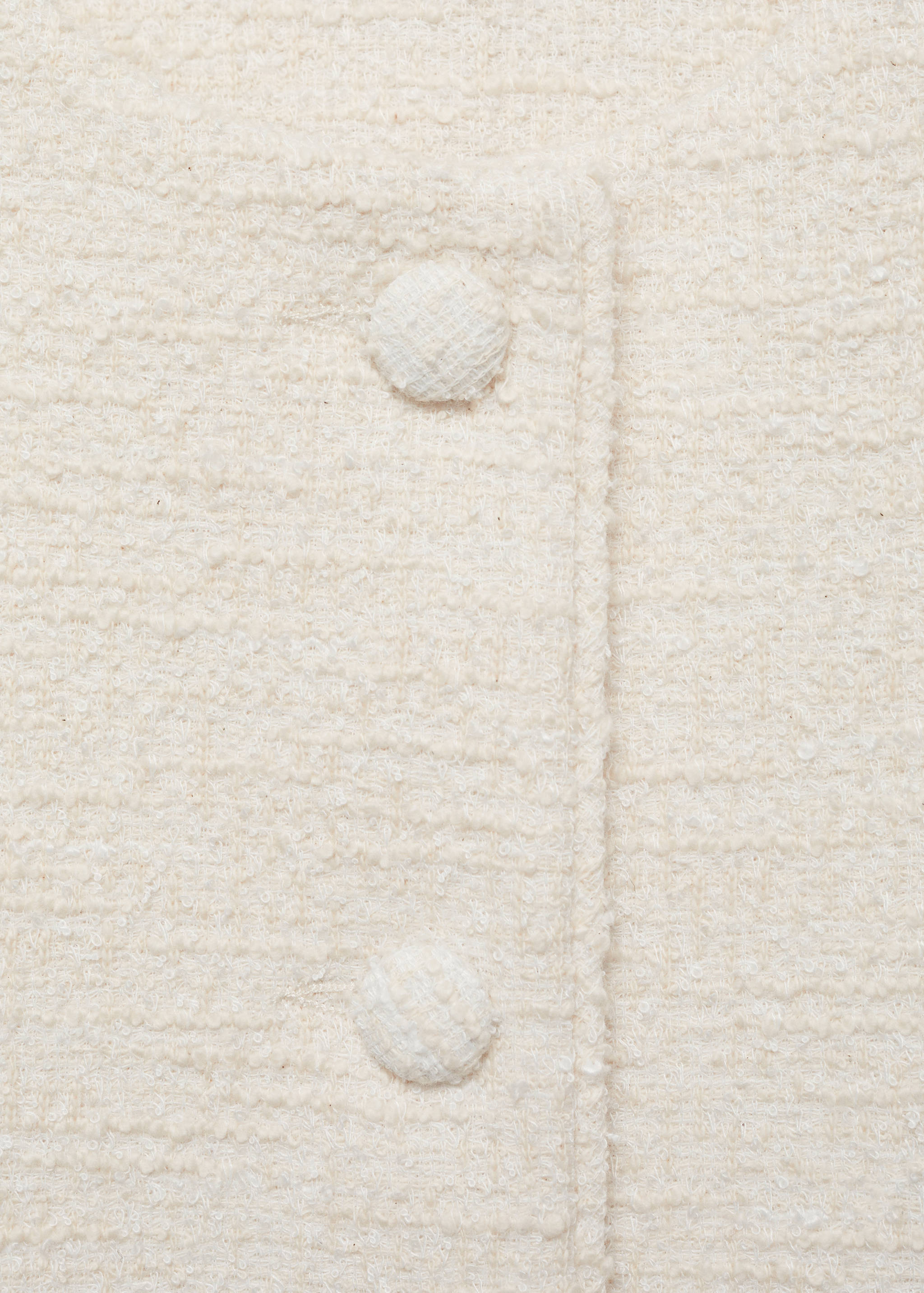 Chaleco tweed botones - Detalle del artículo 8