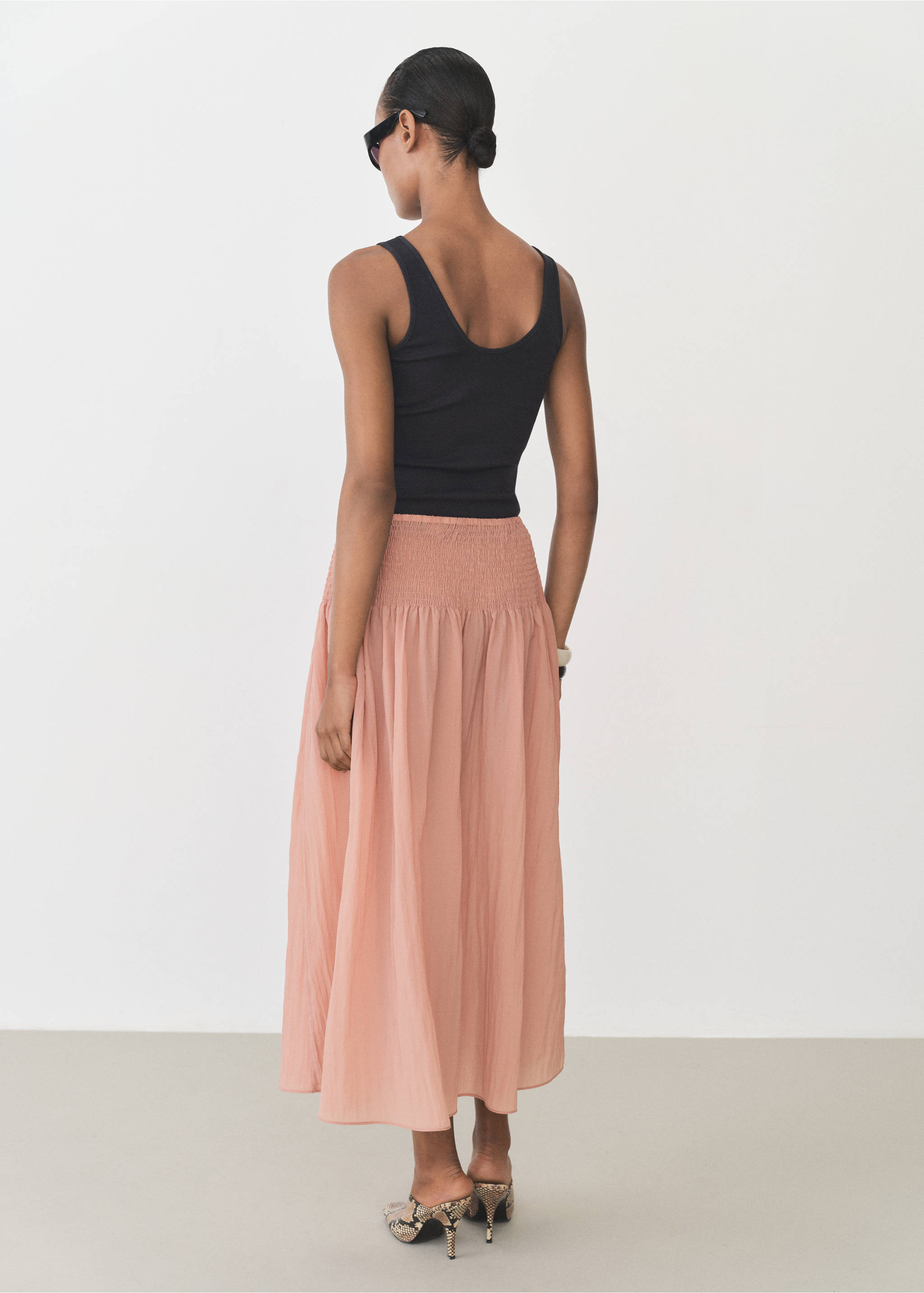 Bomullstopp breda axelband - Artikelns baksida, Kol. Ref: 87085747-00.