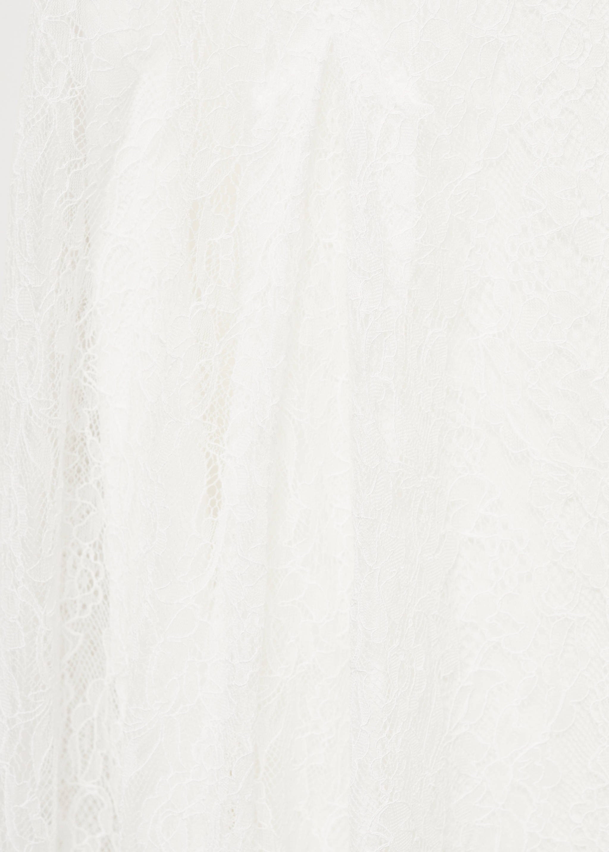 Čipkasta haljina s detaljima ušitaka - Detalji artikla 8