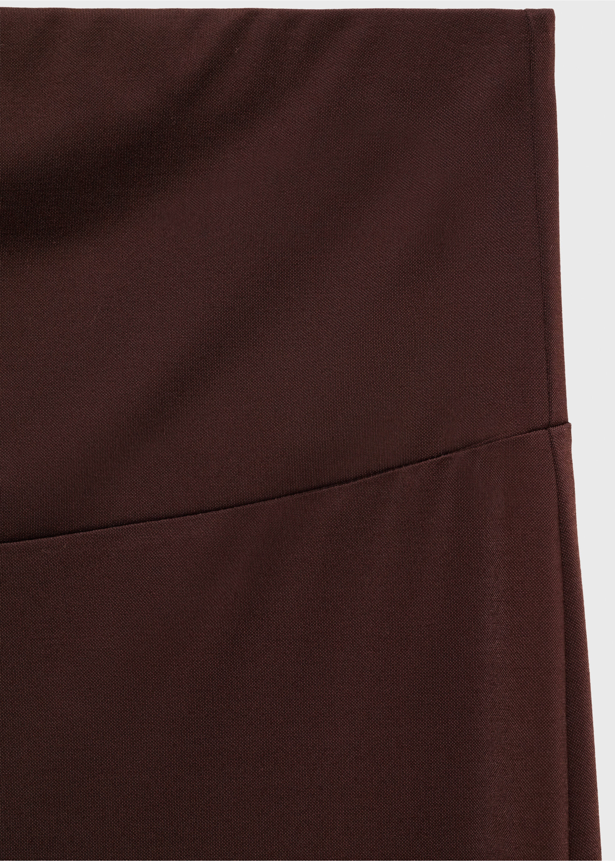 Pantalon de grossesse coupe large - Détail de l'article 8, Chocolat. Ref: 87085759-00.