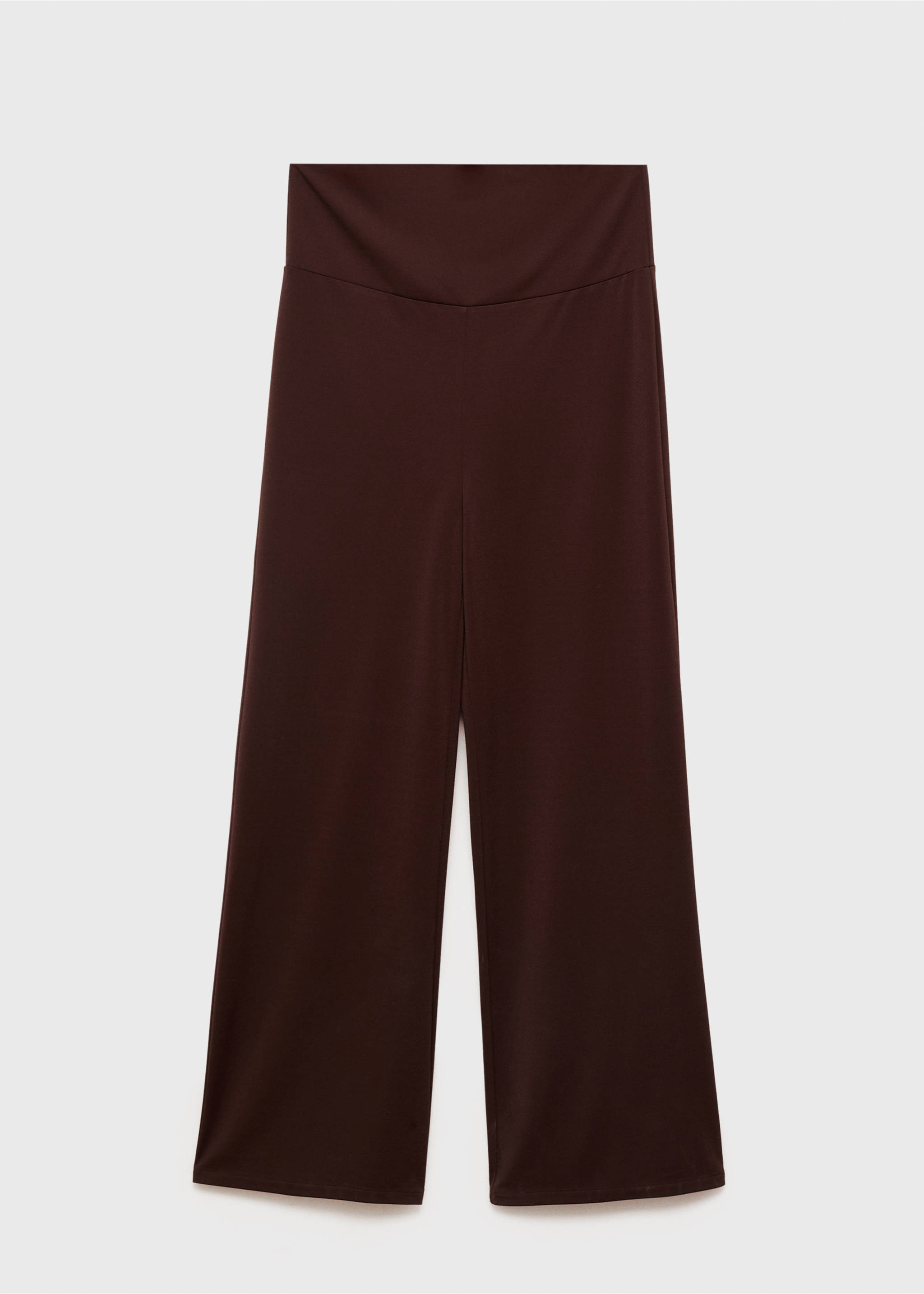 Pantalon de grossesse coupe large - Article sans modèle, Chocolat. Ref: 87085759-00.