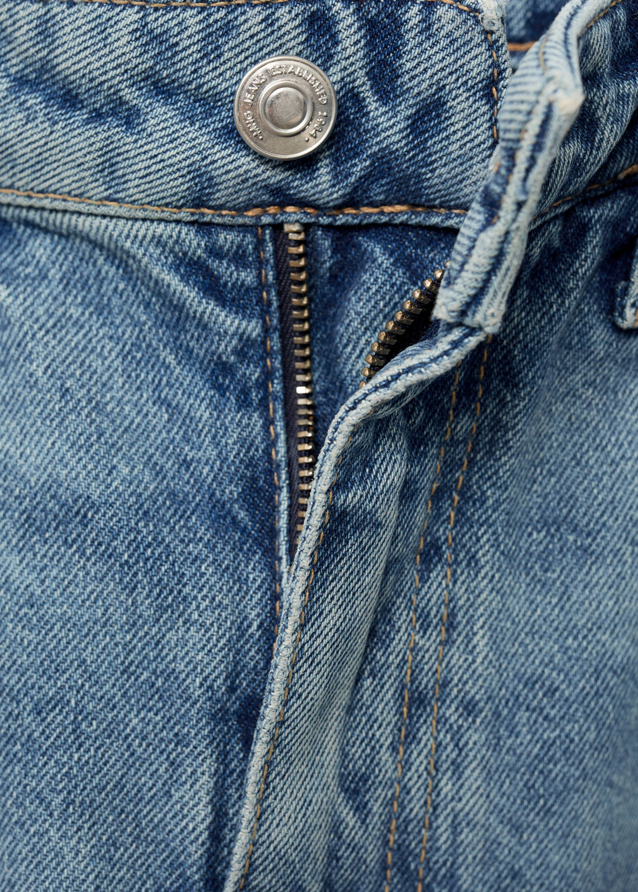 Jeans med ballongpassform och höd midja - Detaljer om artikeln 8