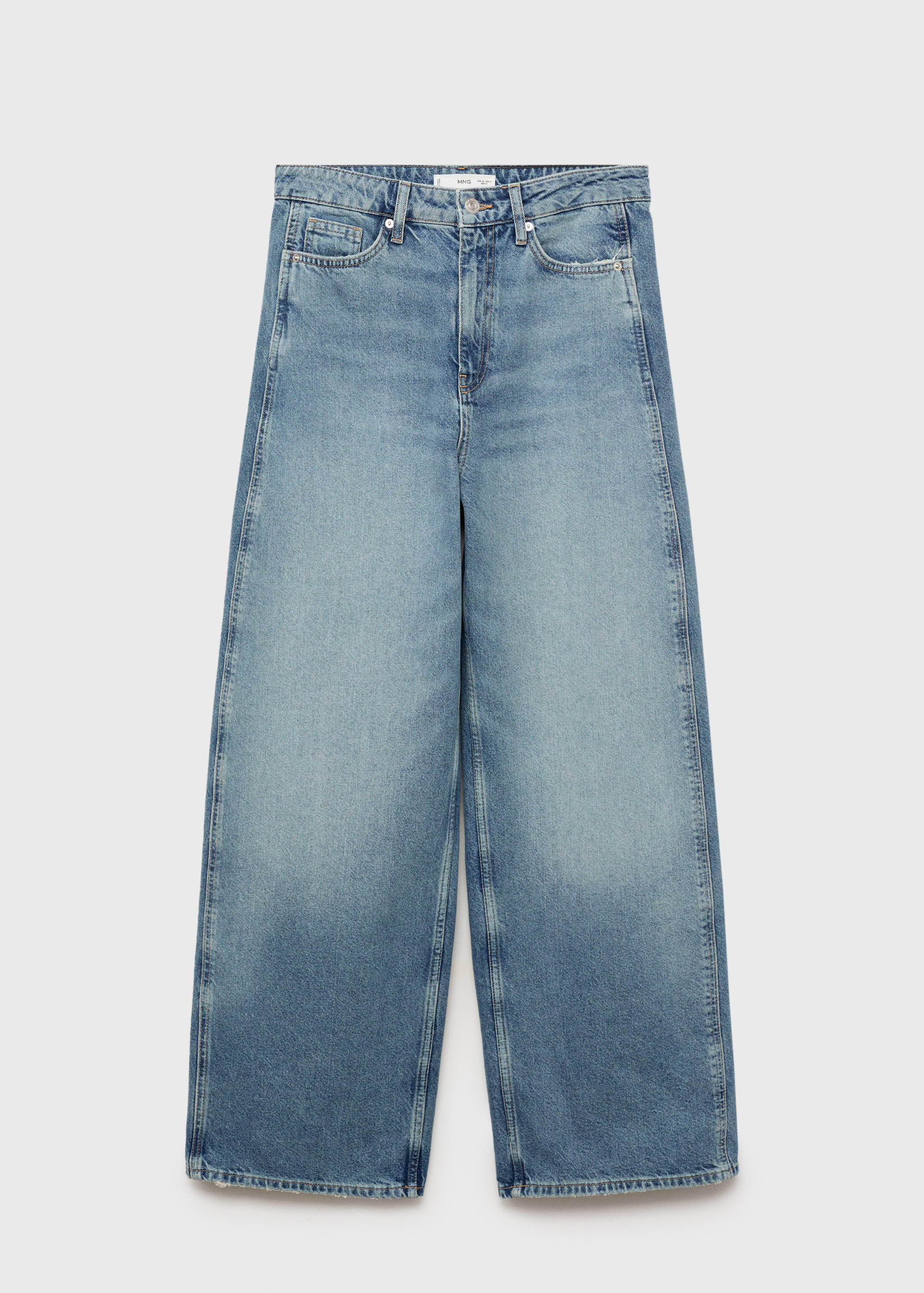 Balloon-Jeans mit hoher Bundhöhe - Artikel ohne Model