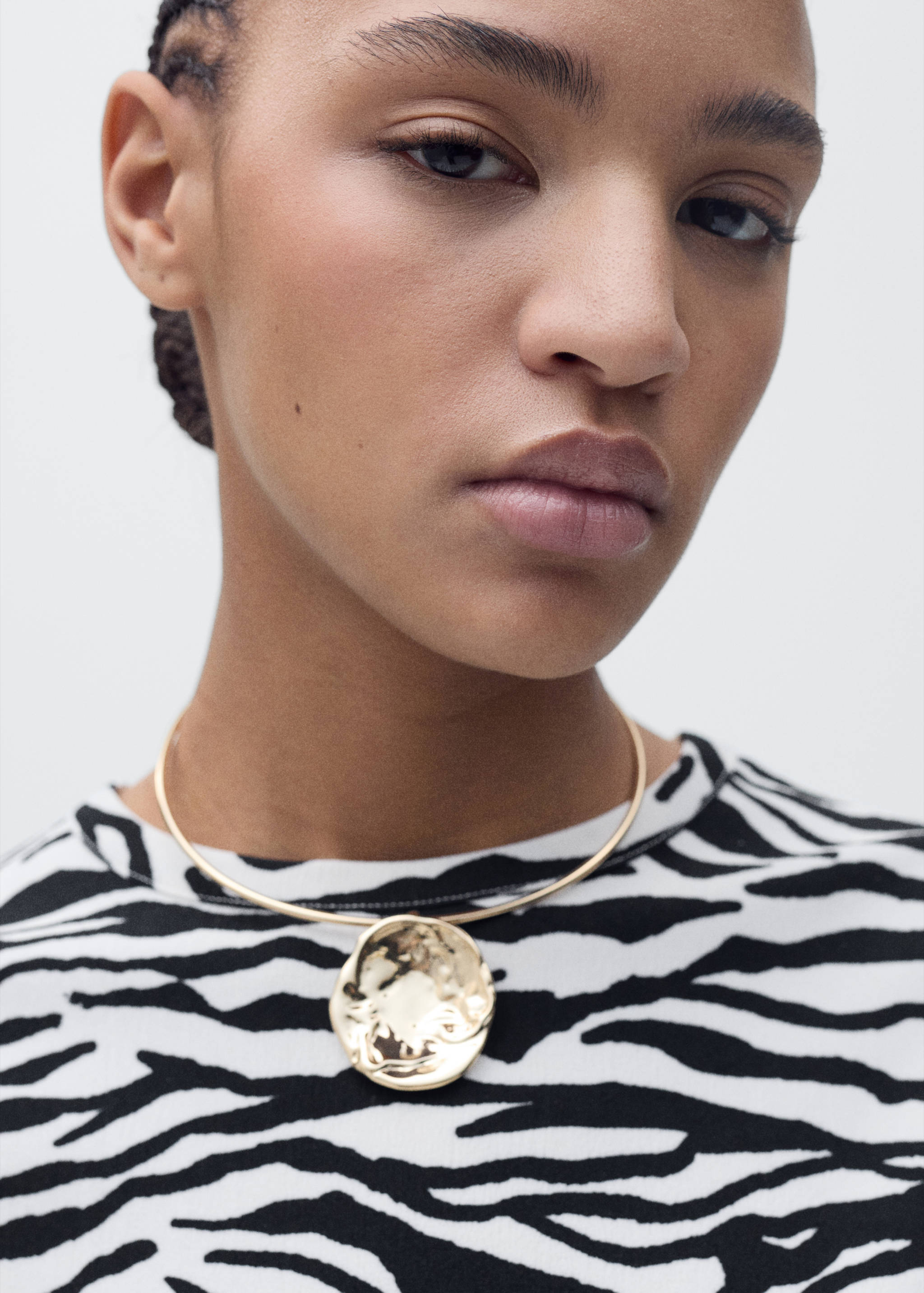 Camiseta drapeada sin mangas - Detalle del artículo 1