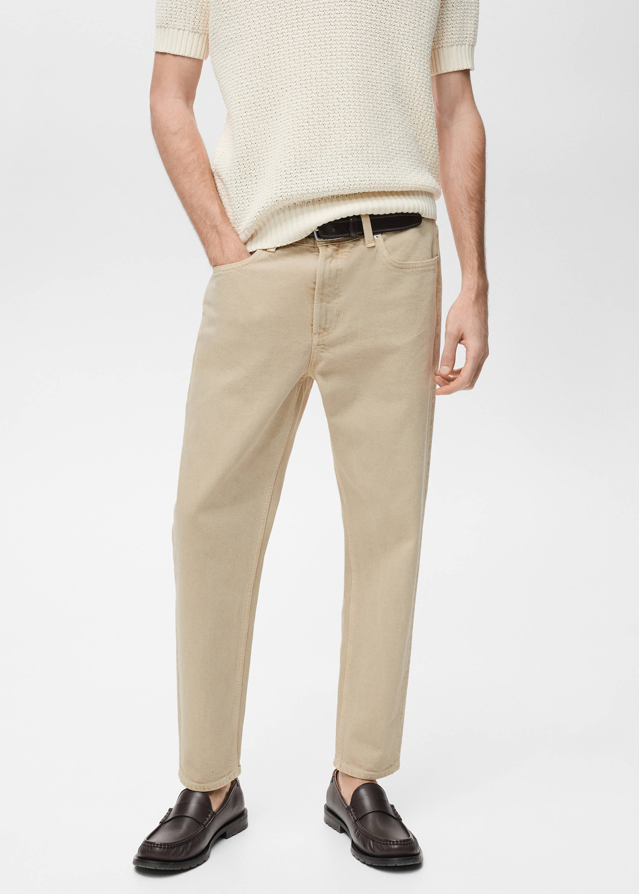 Tapered Fit-Jeans Ben - Mittlere Ansicht