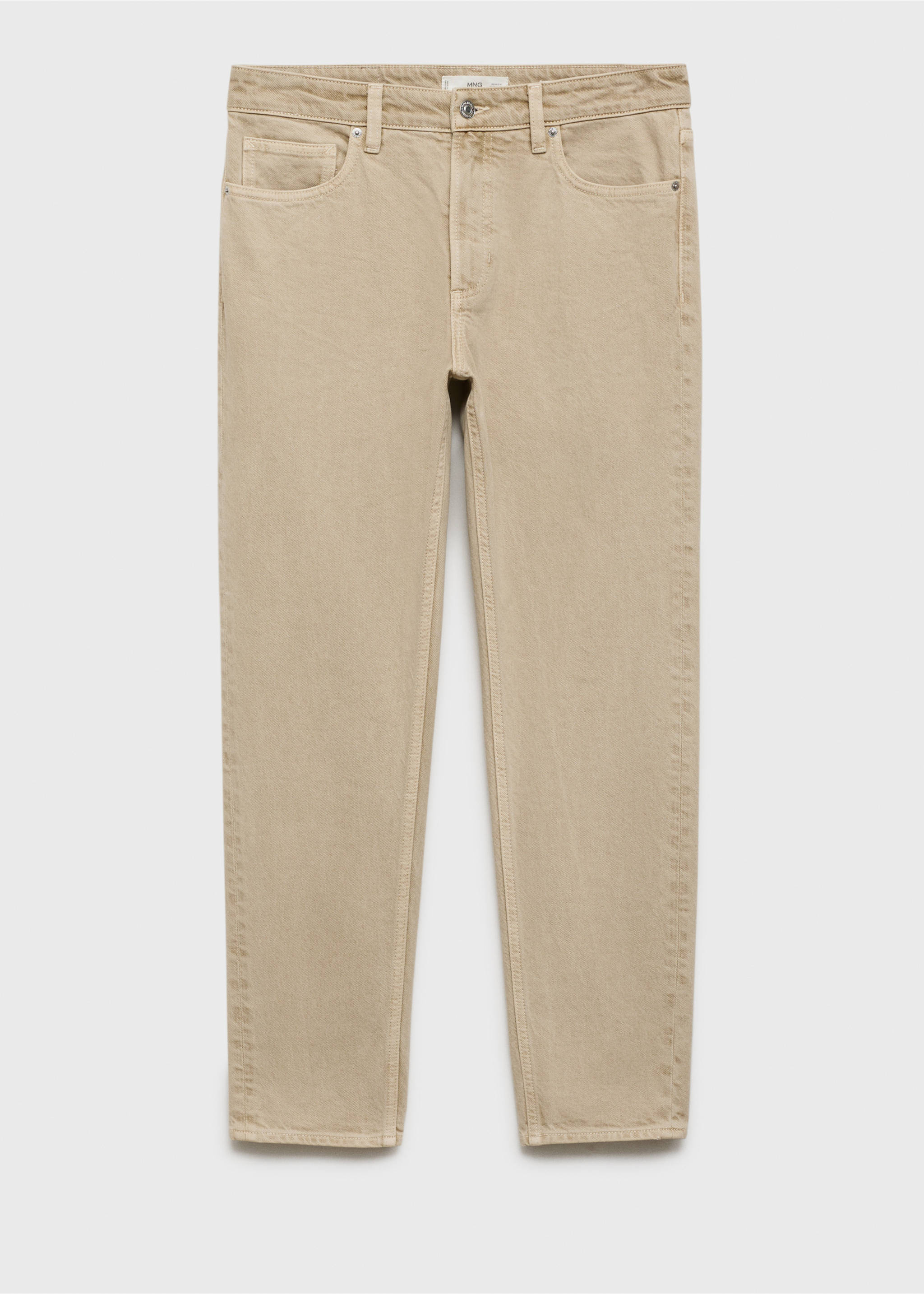 Jeans Ben tapered fit - Artículo sin modelo, Beige. Ref: 87085917-00.