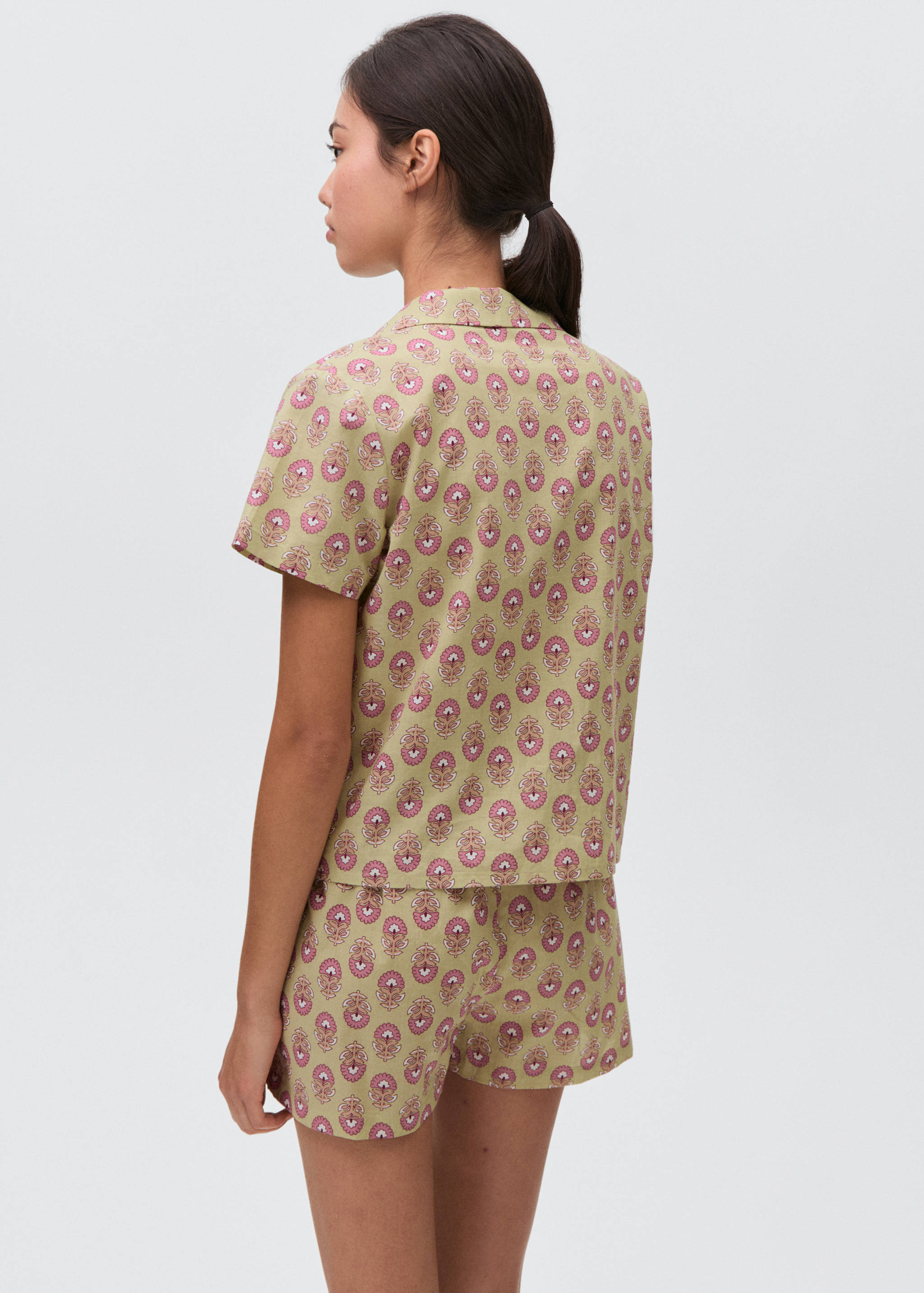 Pack pijama algodón estampado - Reverso del artículo