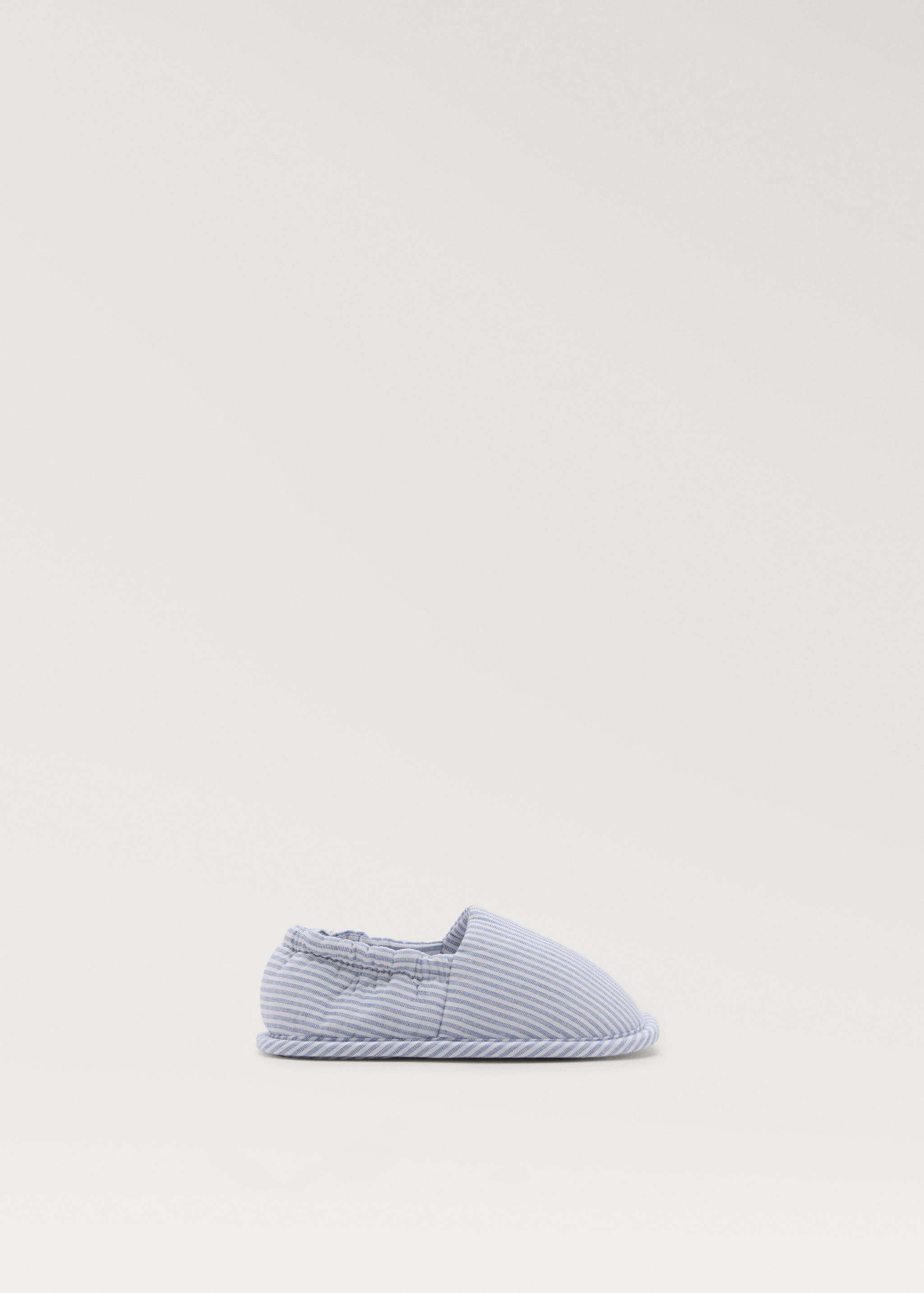 Zapatilla de rayas de algodón - Artículo sin modelo