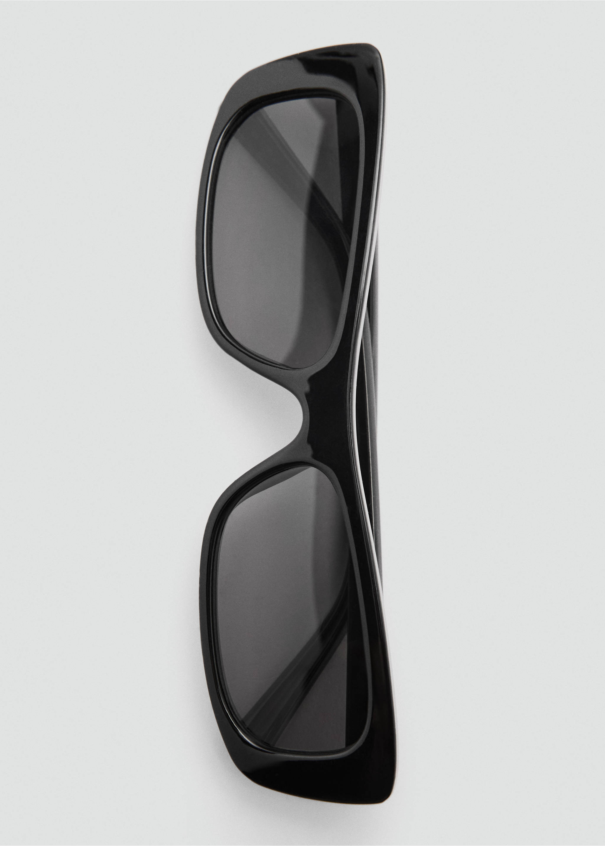 Gafas de sol montura cuadrada - Detalle del artículo 2, Negro. Ref: 87085924-00.