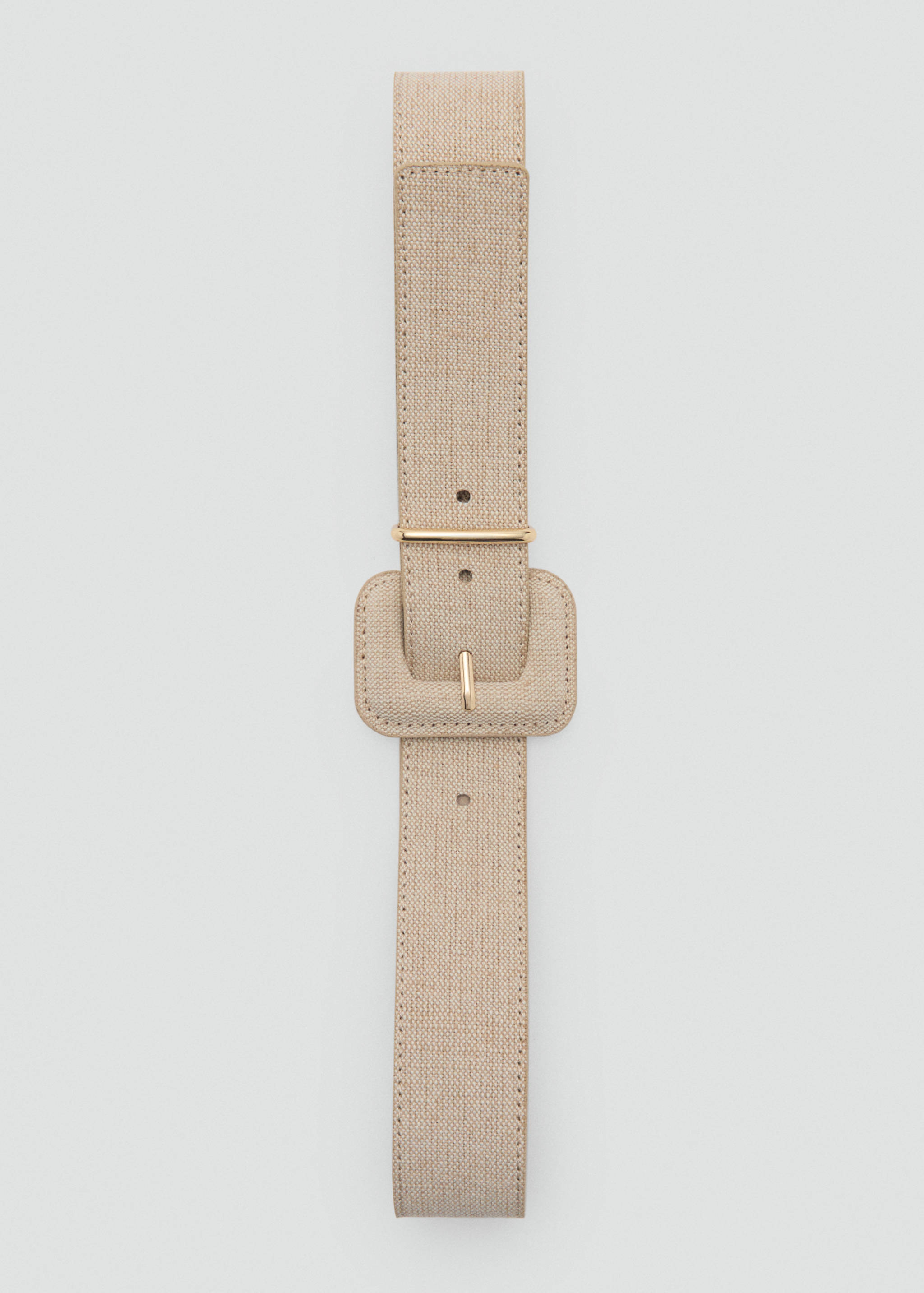 Cotton and linen-blend belt - Details of the article 2