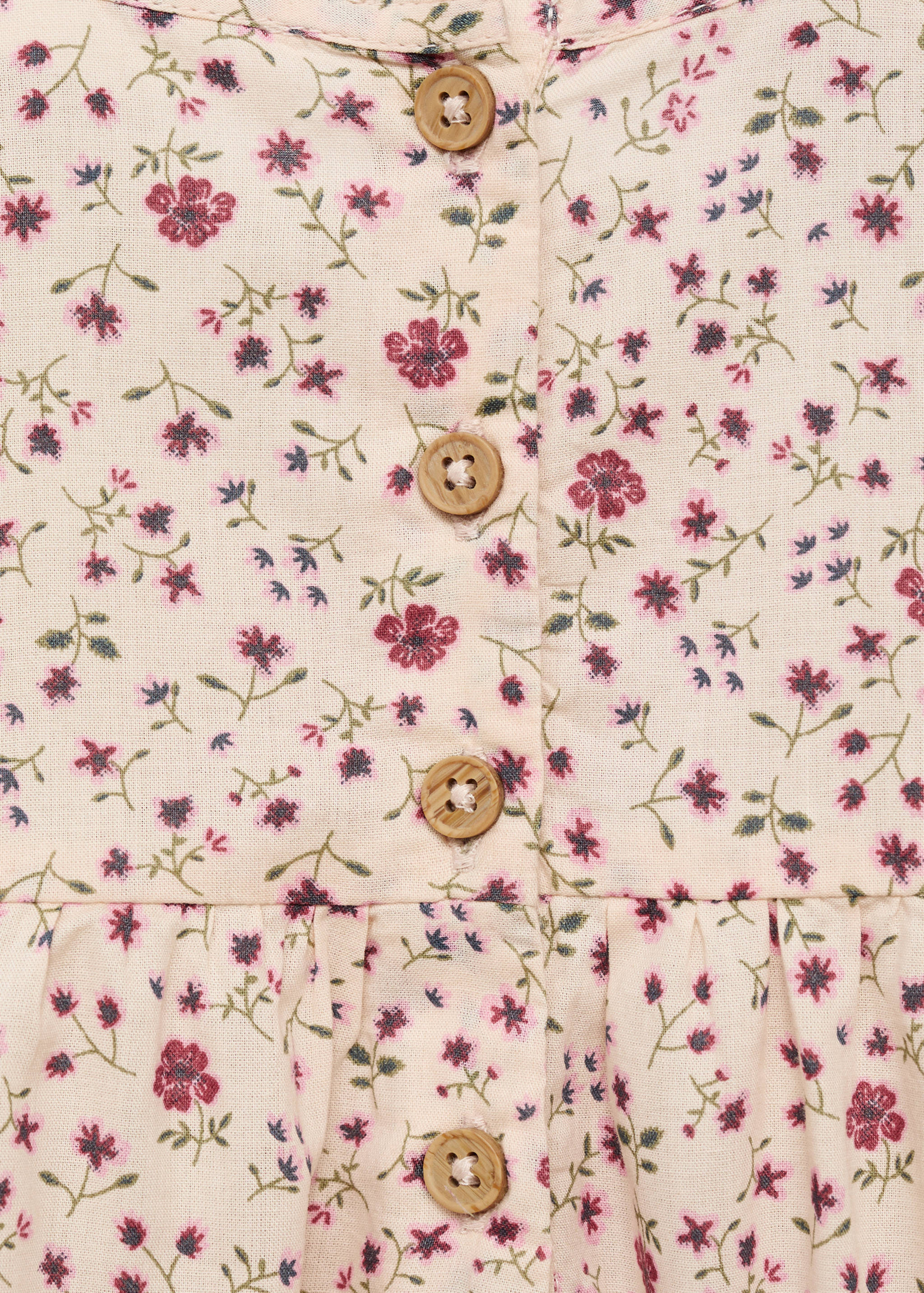 Blusa estampado floral volantes - Detalle del artículo 0